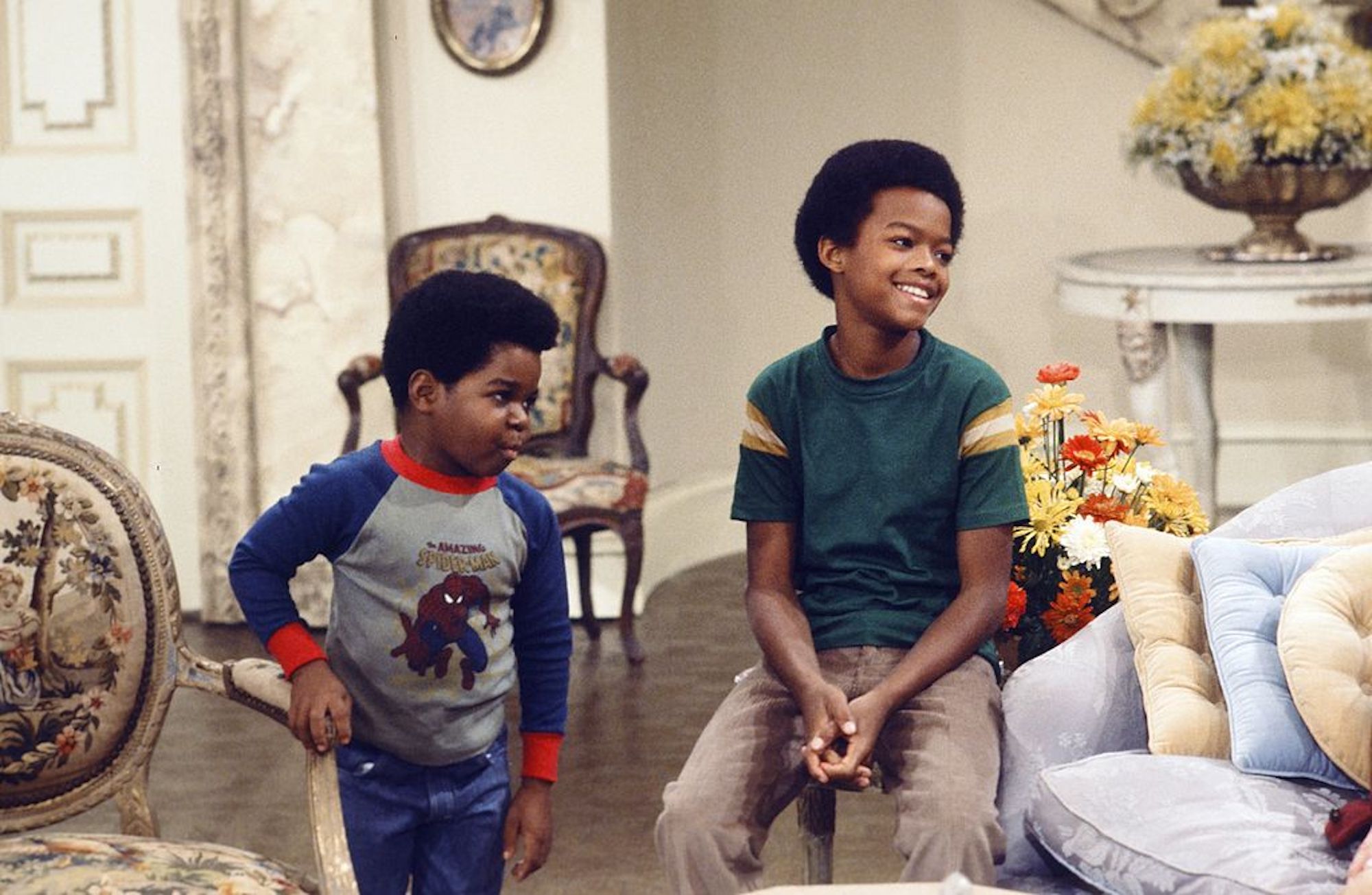 Gary Coleman as Arnold Jackson, Todd Bridges as Willis Jackson