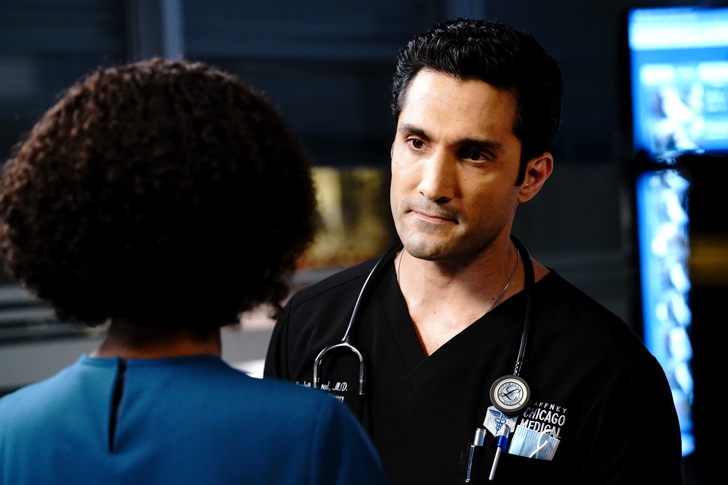 Dominic Rains on 'Chicago Med'