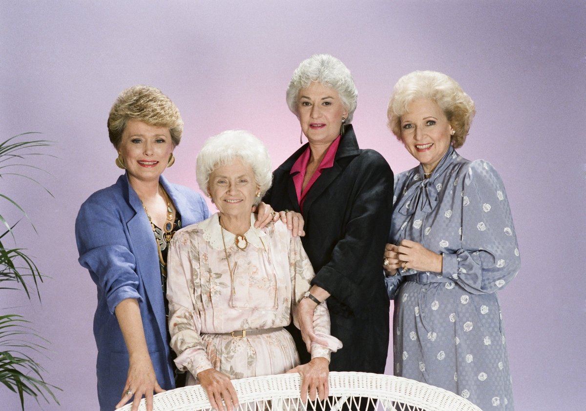 ‘The Golden Girls’ cast: Estelle Getty, Rue McClanahan, Betty White, Bea Arthur
