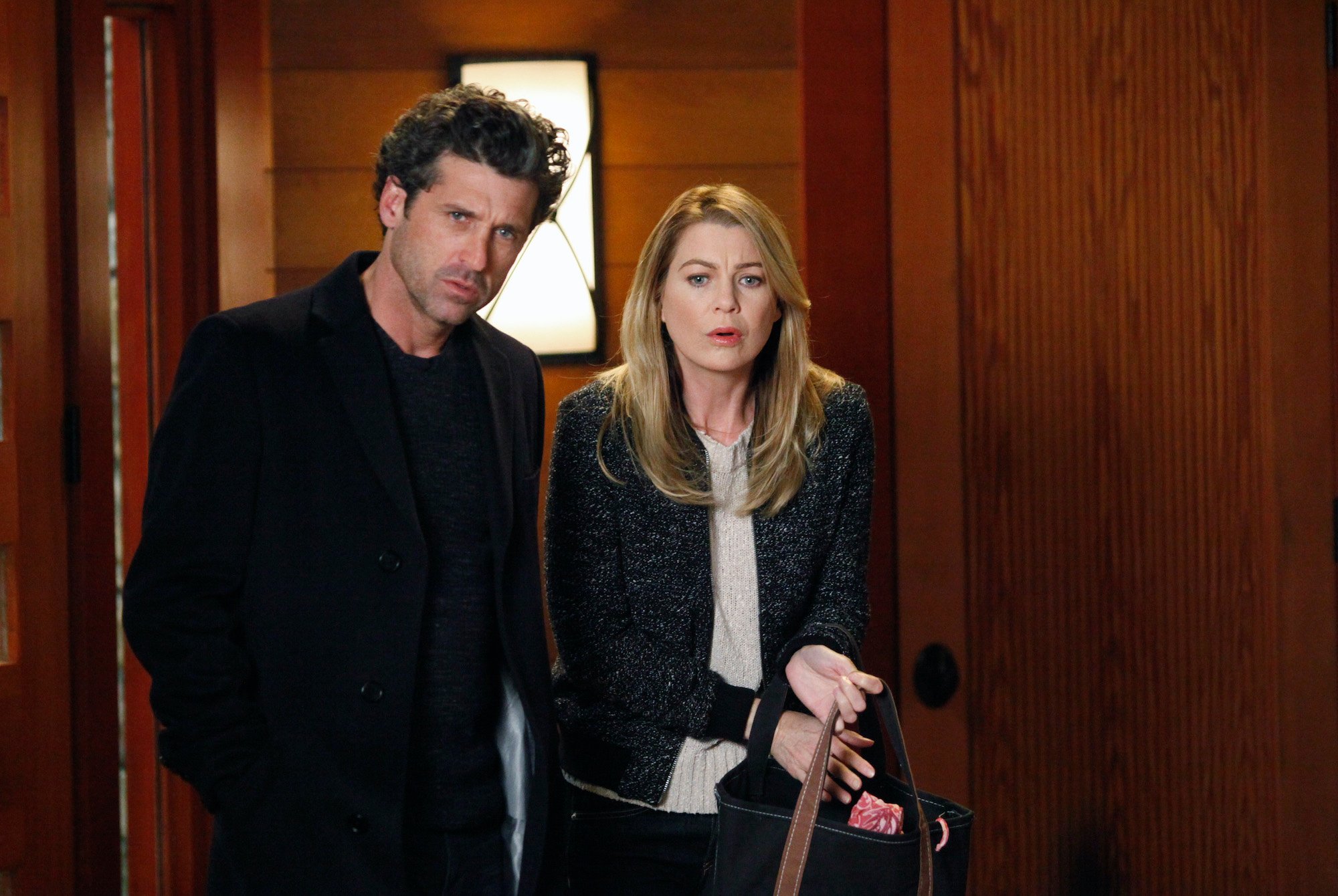 Ellen Pompeo and Patrick Dempsey 