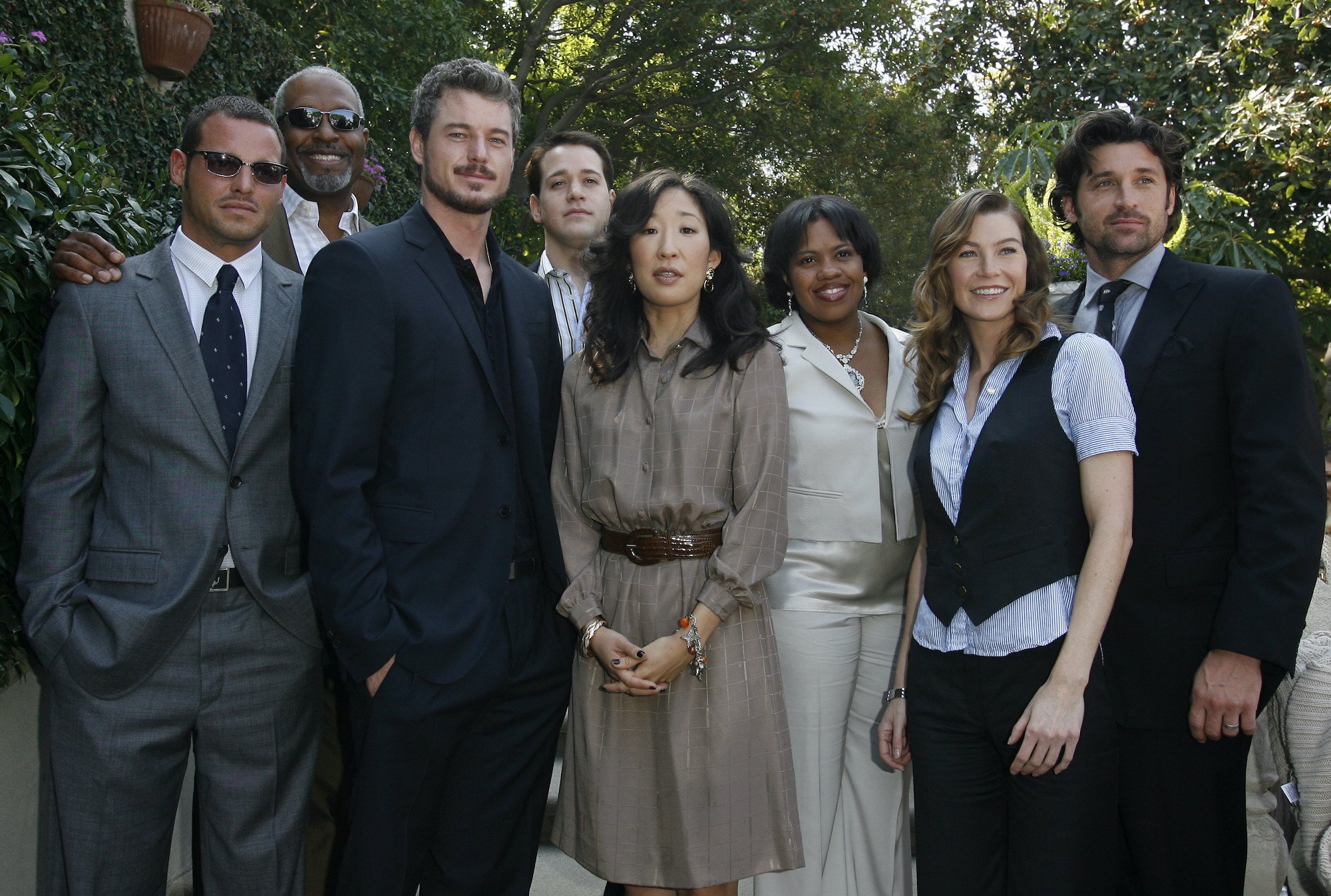Justin Chambers, James Patrick Jr. Eric Dane, T.R.Knight, Sandra Oh, Chandra Wilson, Ellen Pompeo and Patrick Dempsey