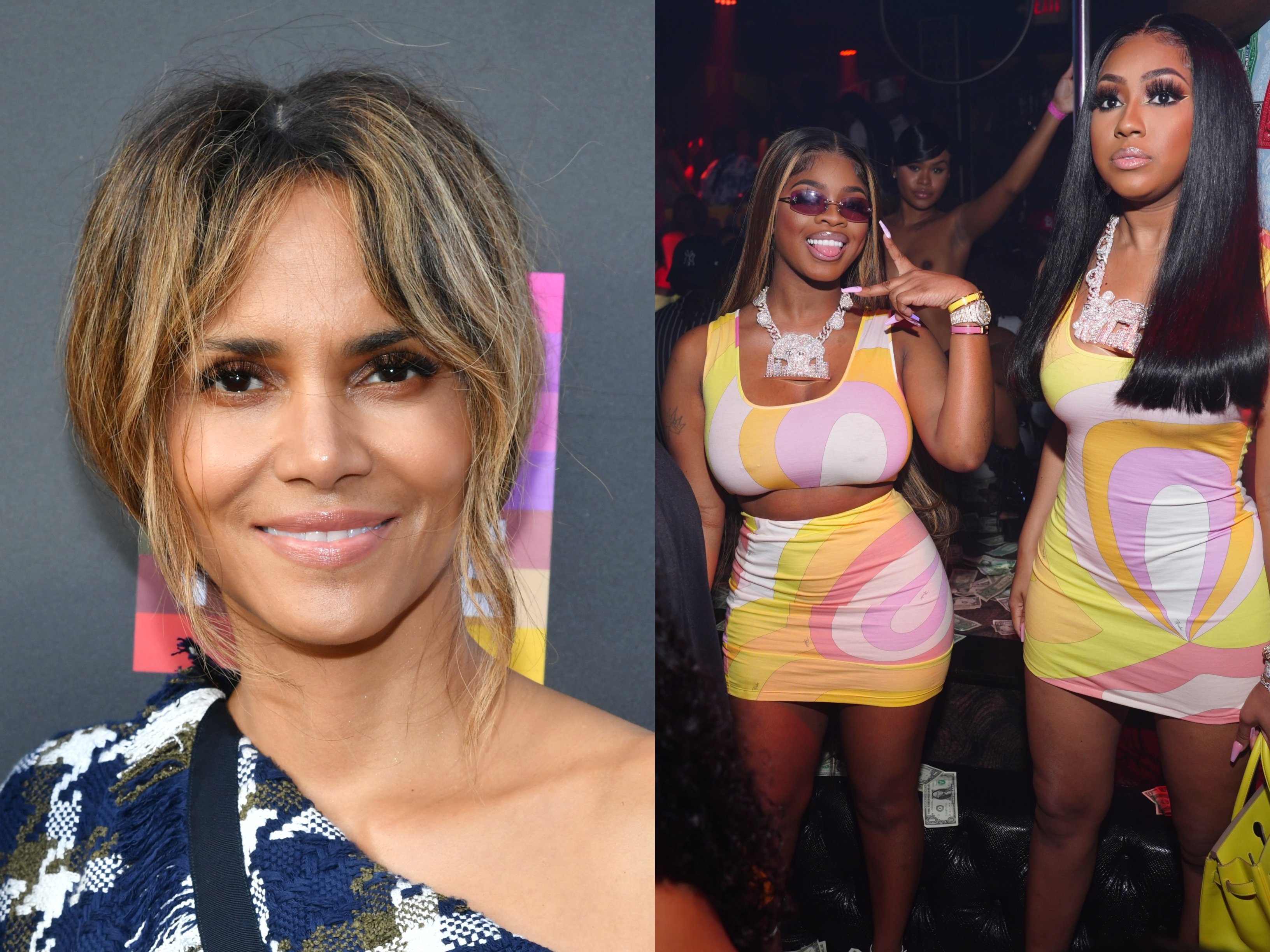 Halle Berry attends 5B documentary U.S. premiere; City Girls arrive at Latto's album release party in Atlanta, 2020