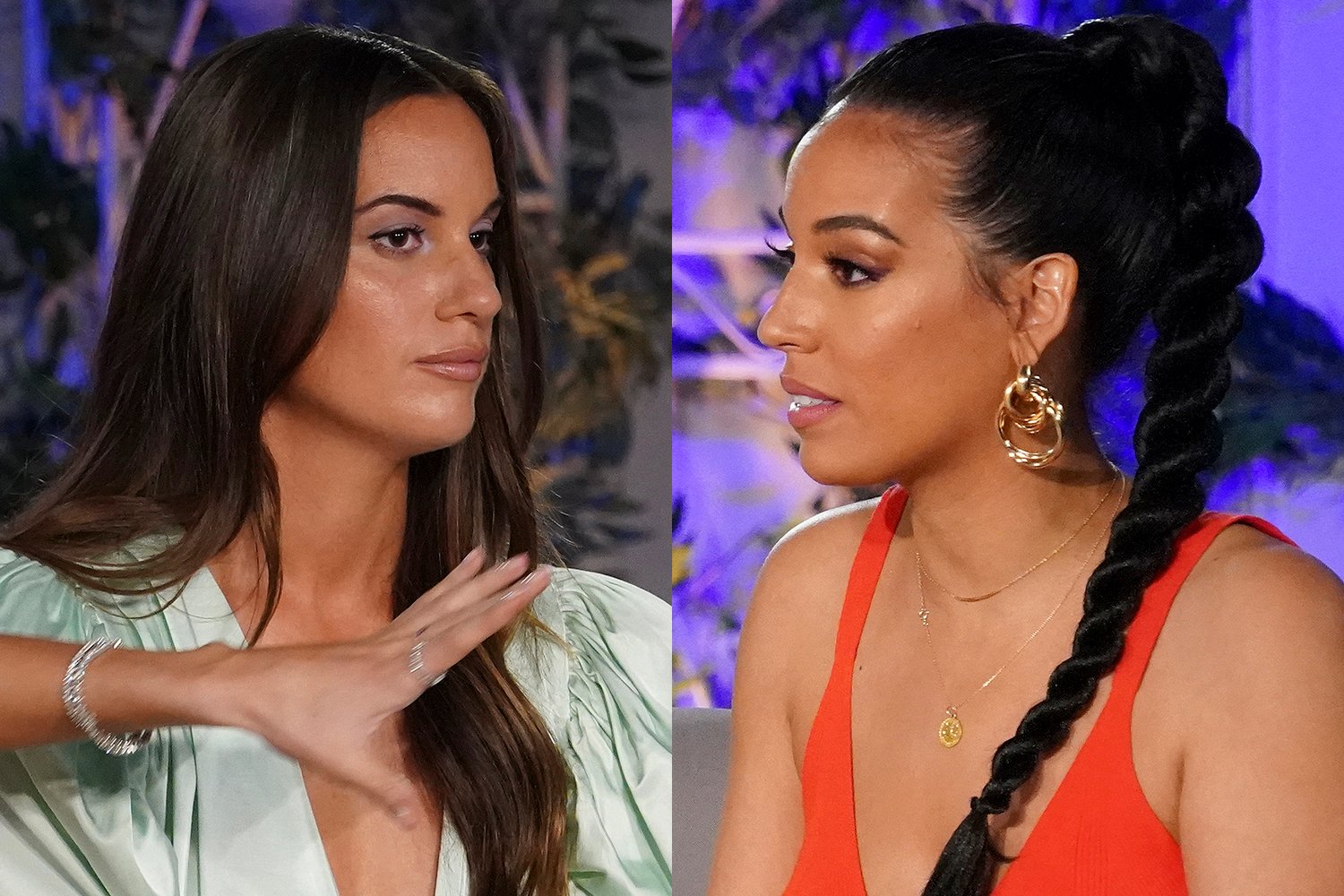 Hanna Berner and Danielle Olivera at the 'Summer House' Season 5 reunion