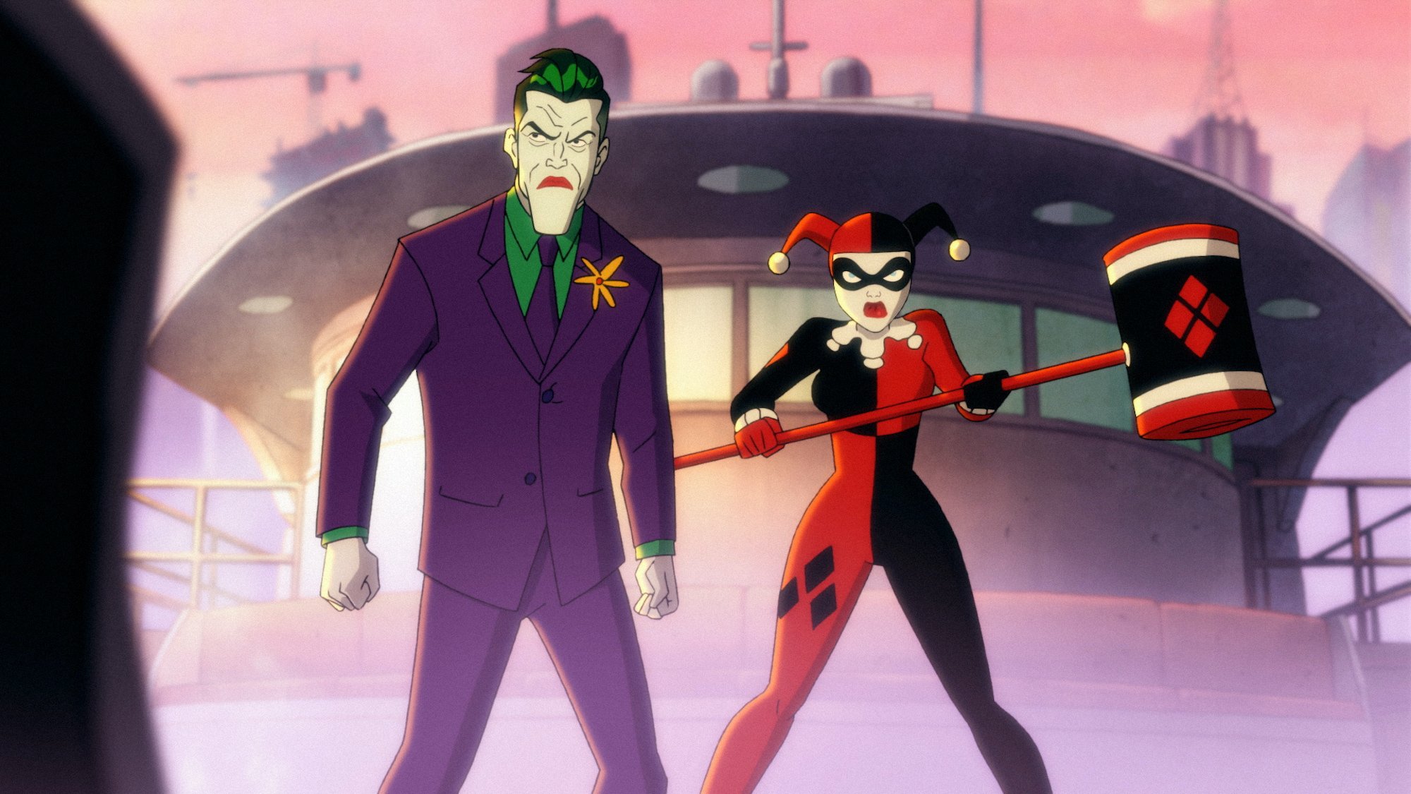 Harley Quinn and the Joker as a team in 'Harley Quinn'