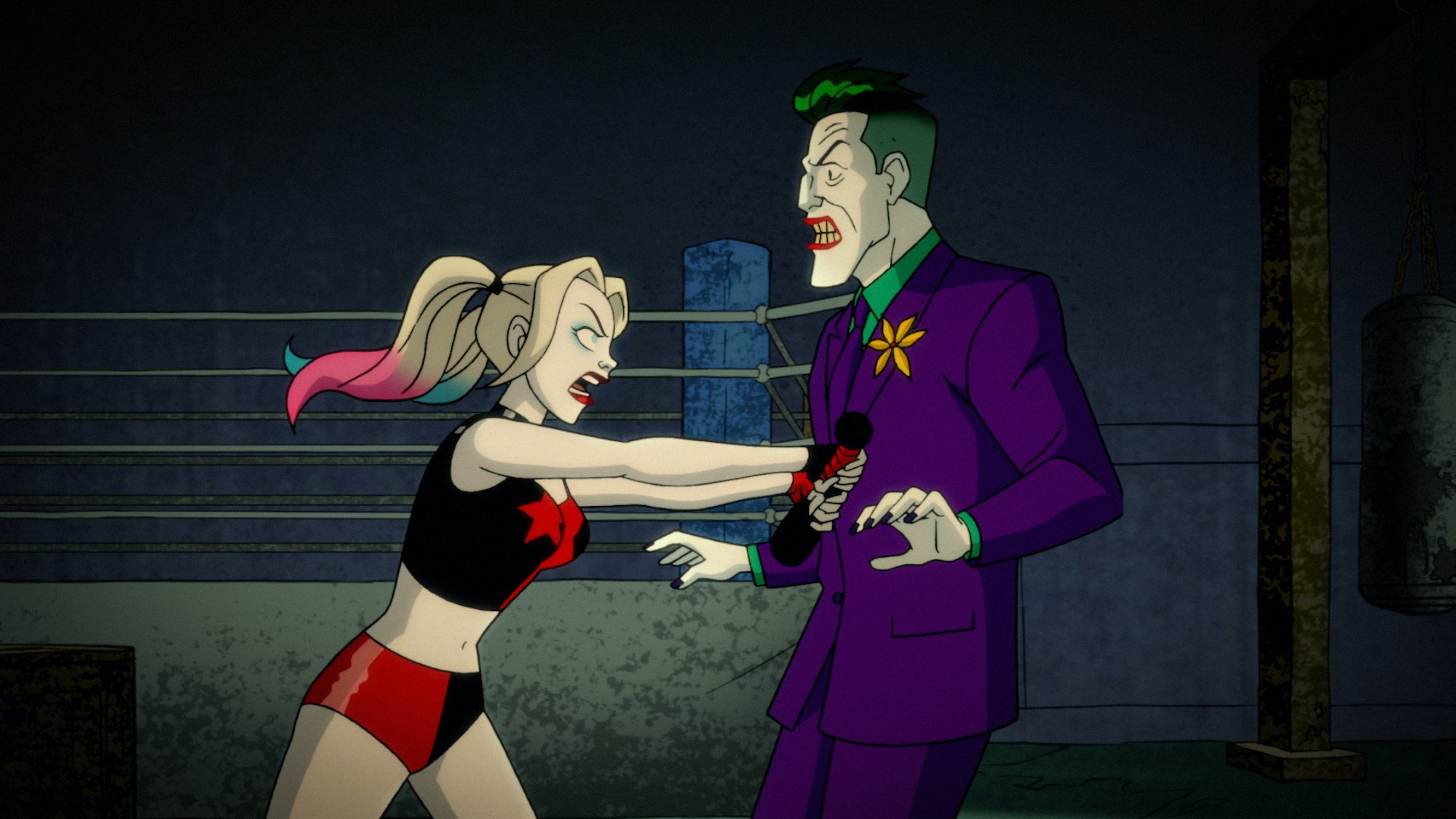 Harley Quinn and Joker fight in Season 1 of 'Harley Quinn'