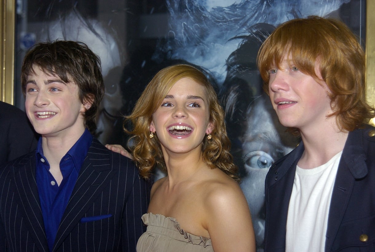 Daniel Radcliffe, Emma Watson and Rupert Grint