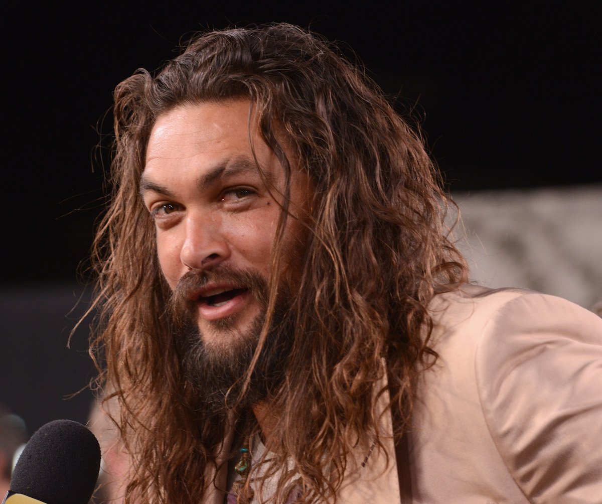 Jason Momoa at the premiere of the Apple TV series See