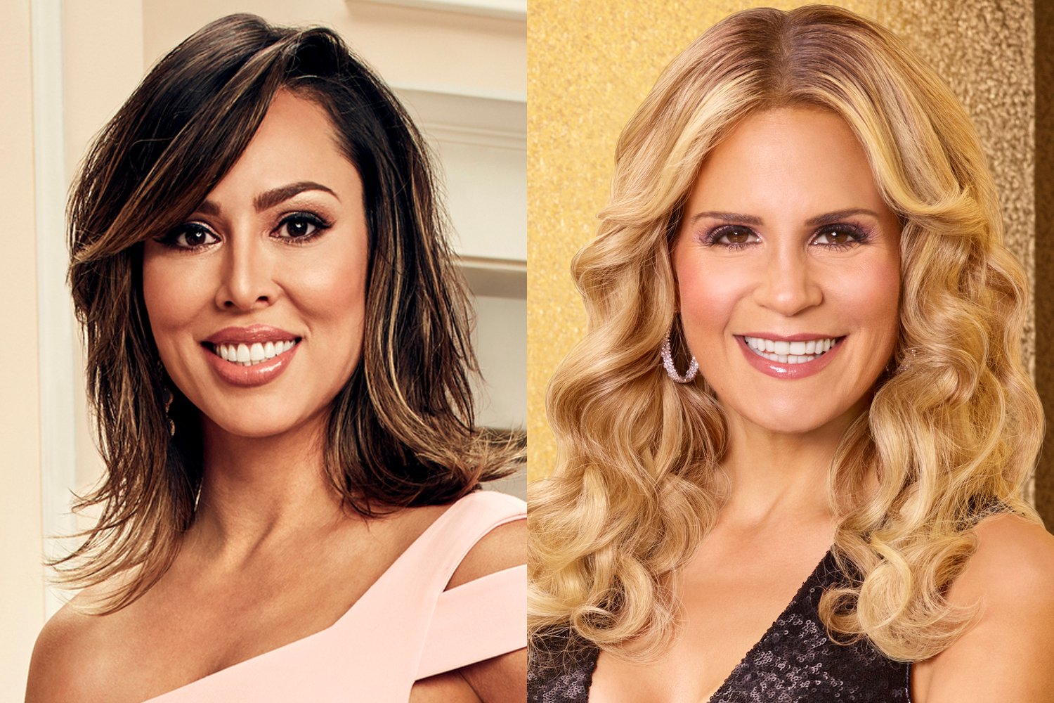 'RHOC' star Kelly Dodd and 'RHONJ' Star Jackie Goldschneider in their Bravo cast photos