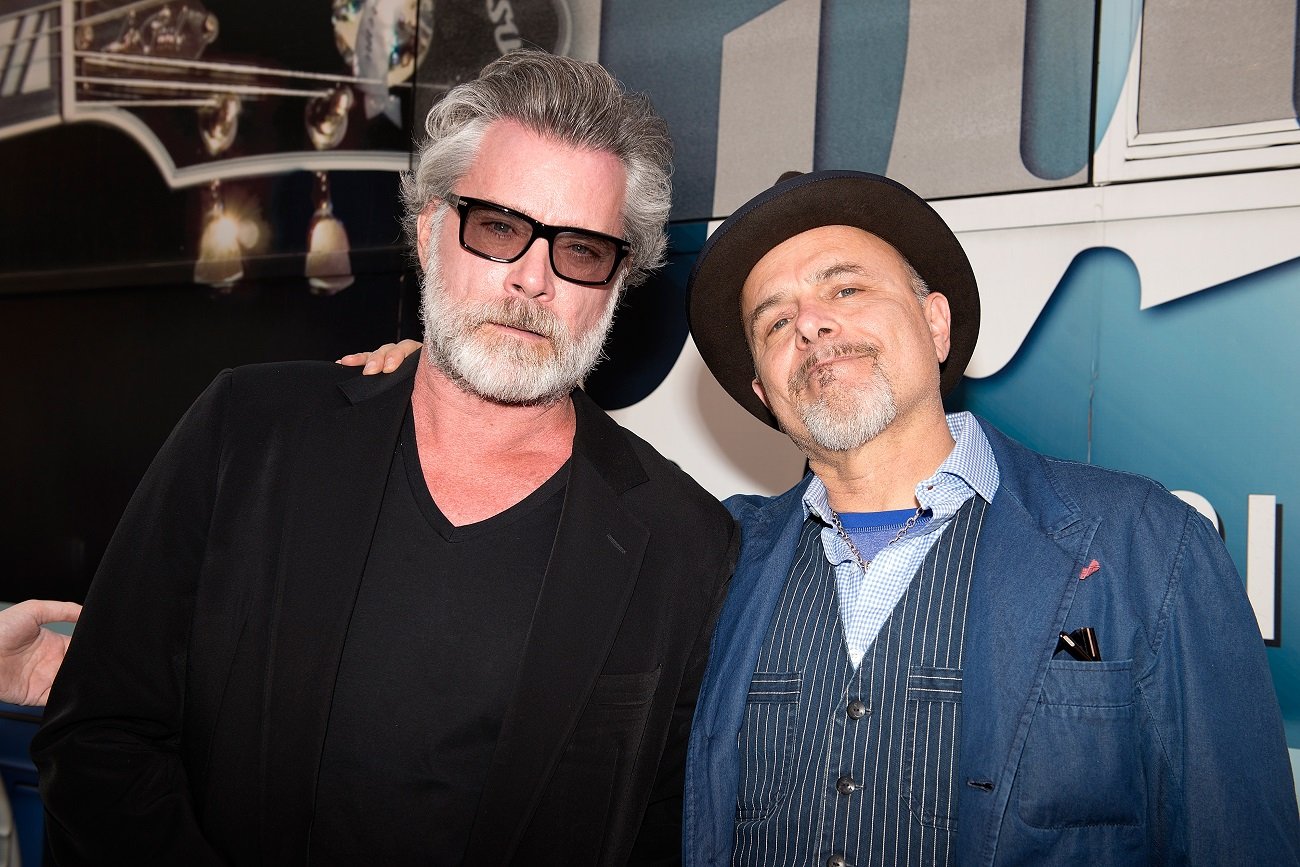 Ray Liotta and Joe Pantoliano pose together in 2014.