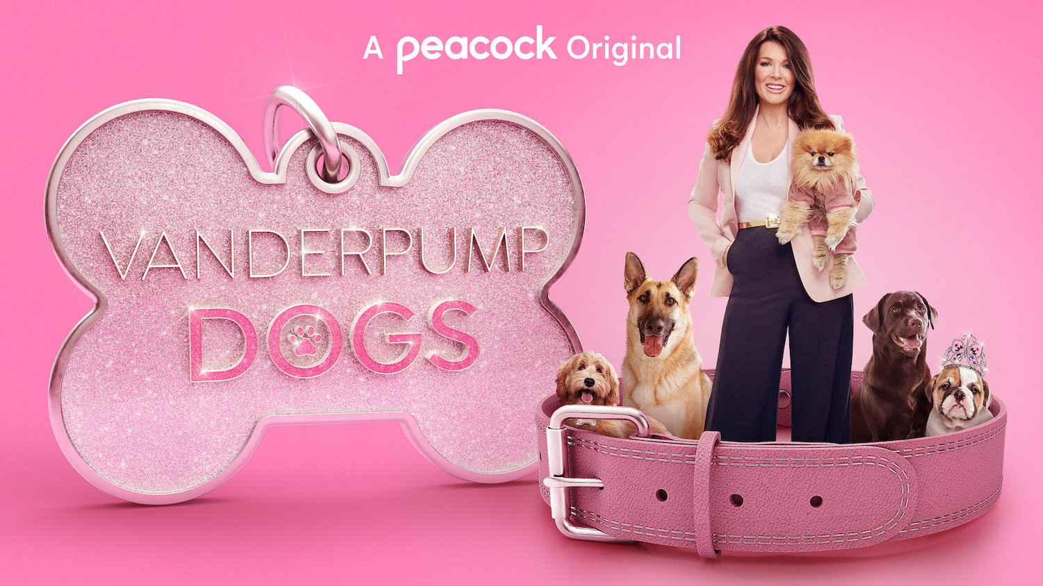 Lisa Vanderpump in the 'Vanderpump Dogs' Key Art