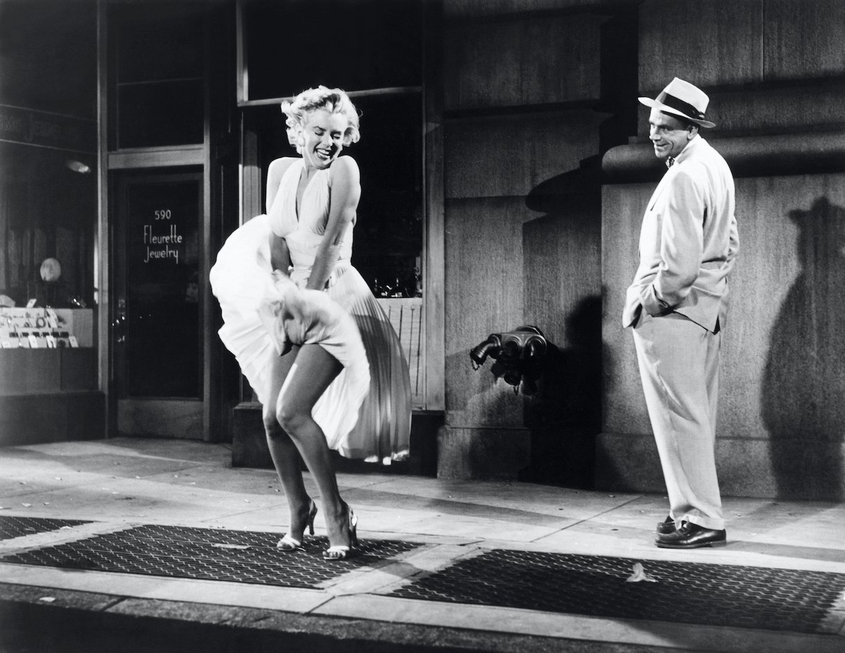 Marilyn Monroe Dress Pose