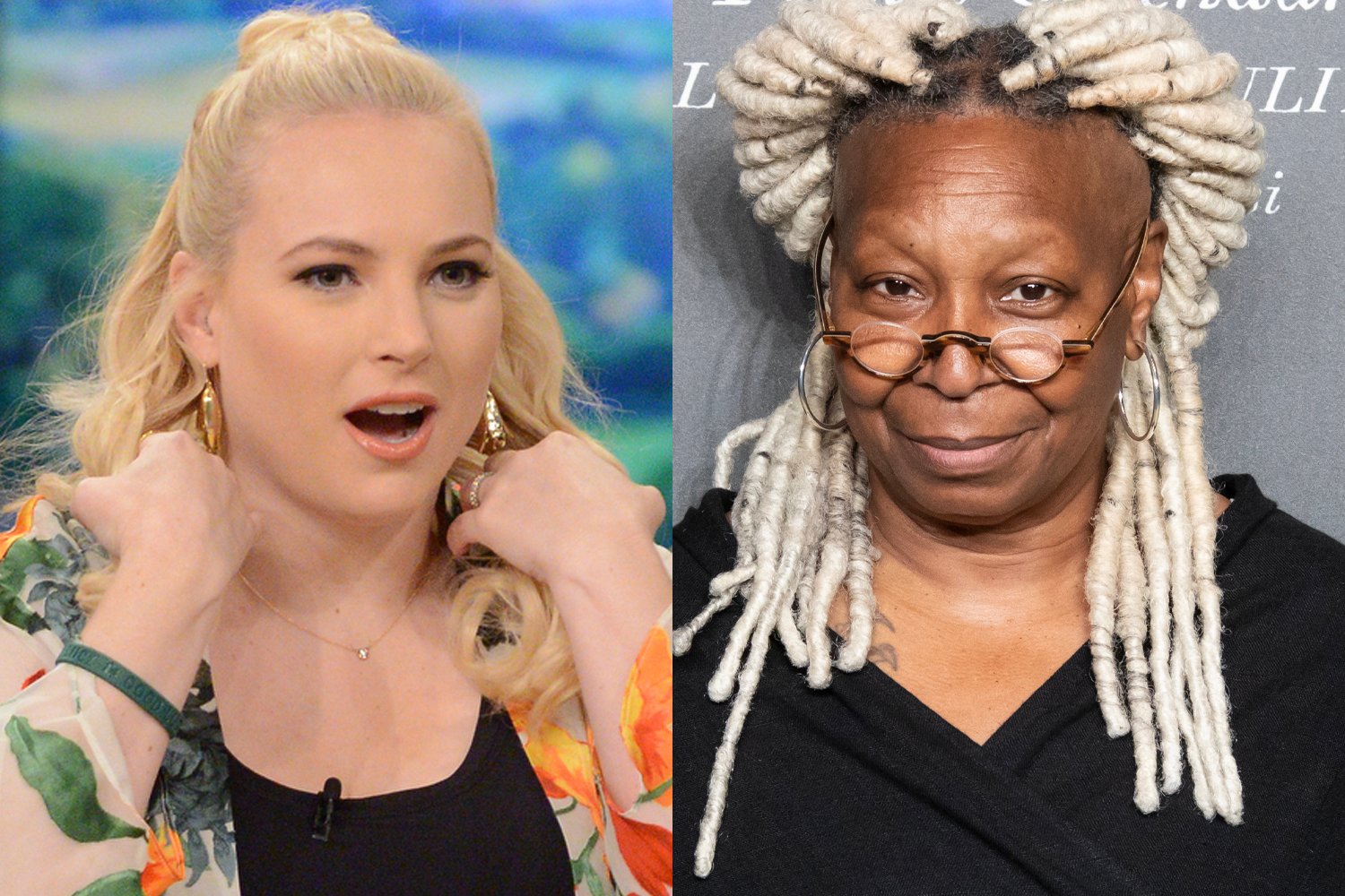 Meghan McCain and Whoopi Goldberg