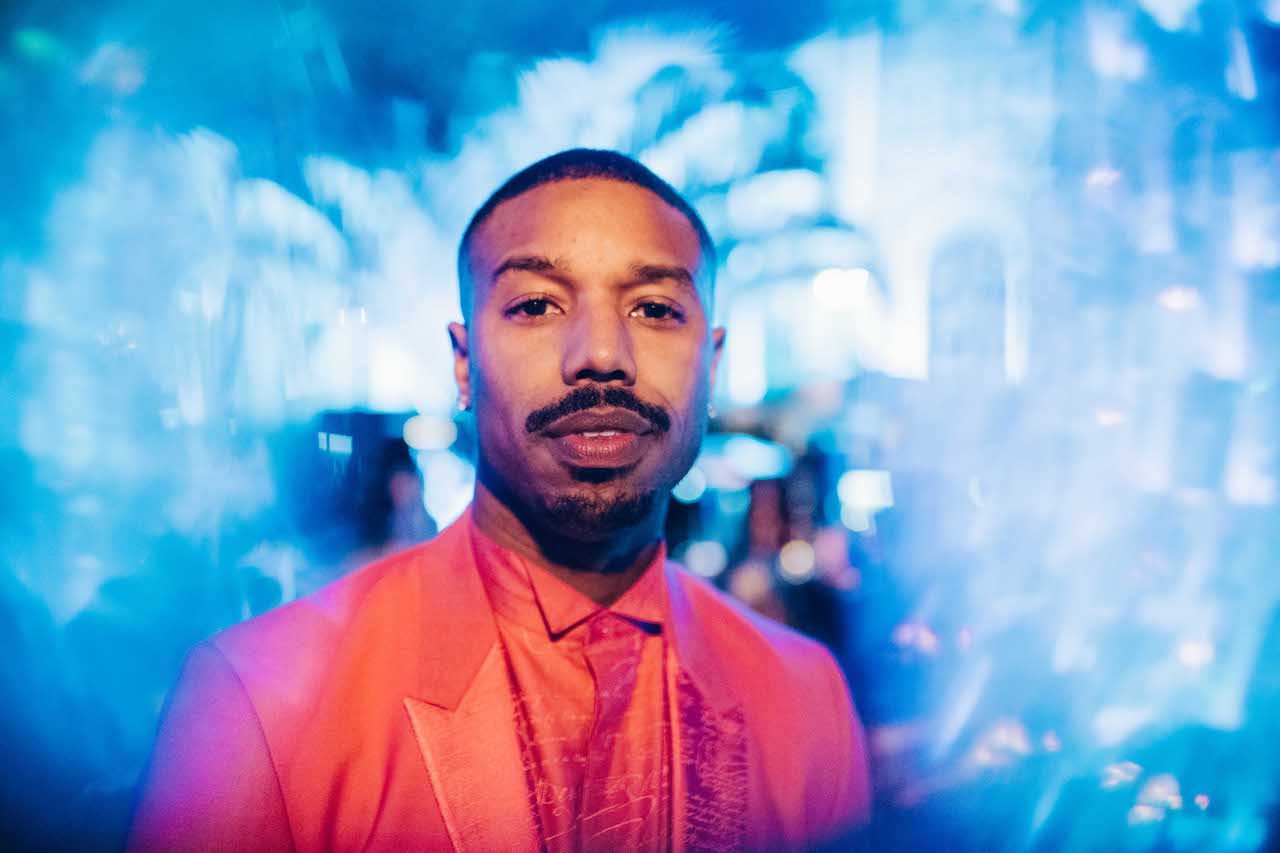 Michael B. Jordan attends the 2020 Vanity Fair Oscar Party