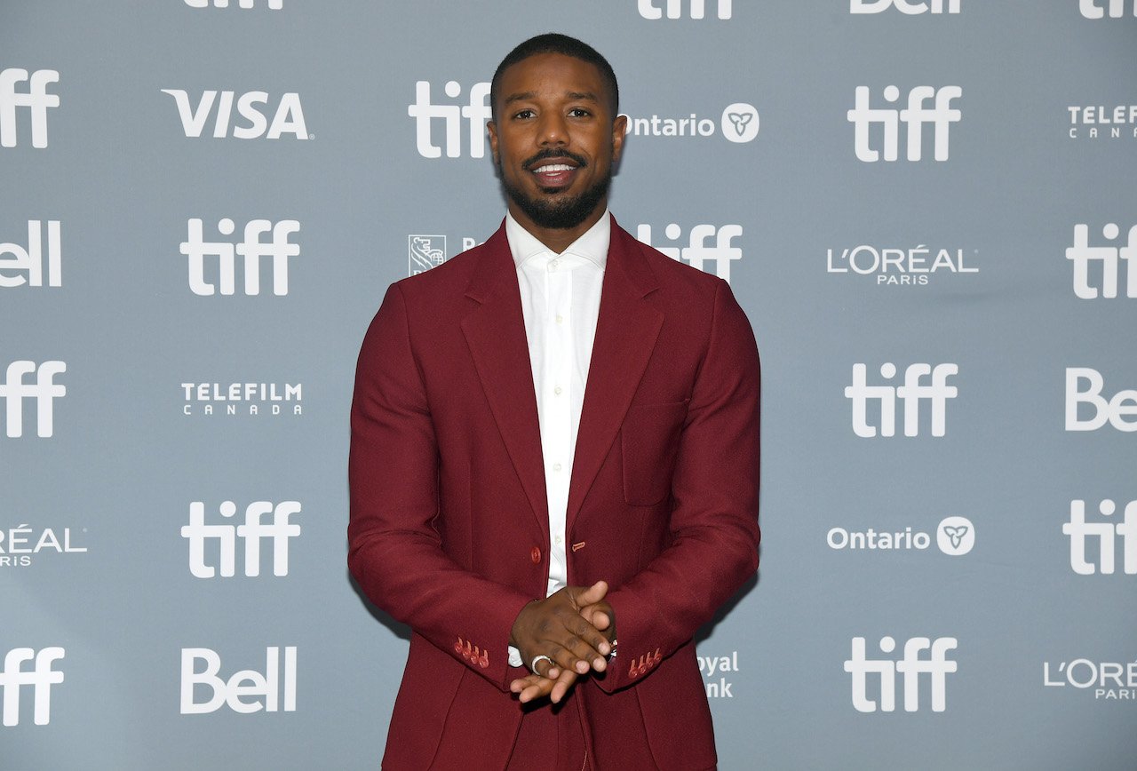 Michael B. Jordan attends the "Just Mercy" press conference during the 2019 Toronto International Film Festival