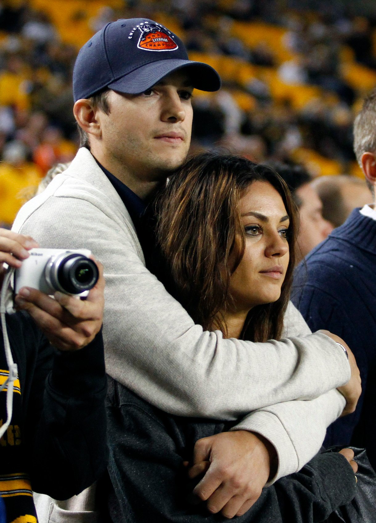 Ashton Kutcher and Mila Kunis