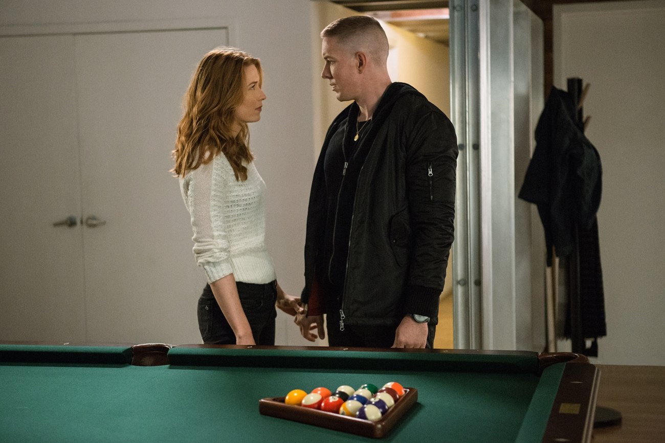 ‘Power’ with Lucy Walters as Holly and Joseph Sikora as Tommy Egan