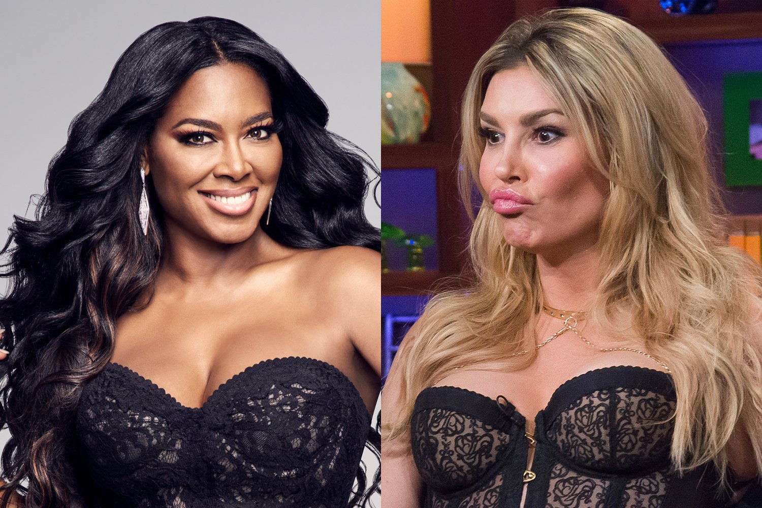 Kenya Moore and Brandi Glanville