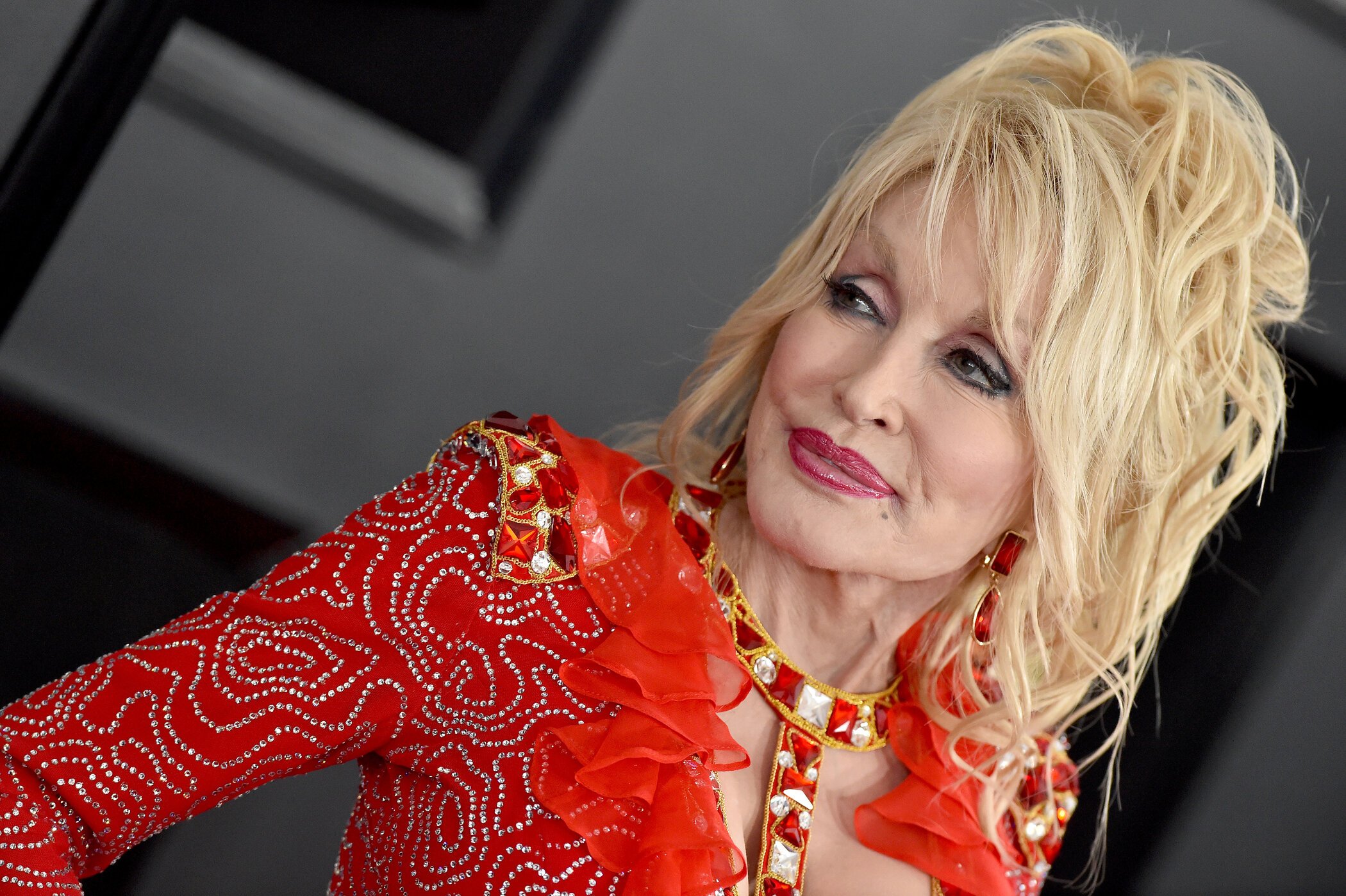 Dolly Parton attends the 61st Annual GRAMMY Awards at Staples Center on February 10, 2019 in Los Angeles, California.