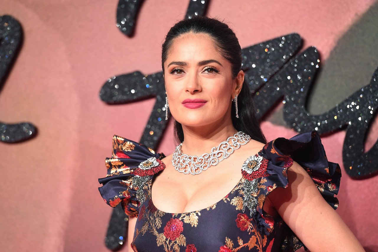 Salma Hayek attends The Fashion Awards 2016