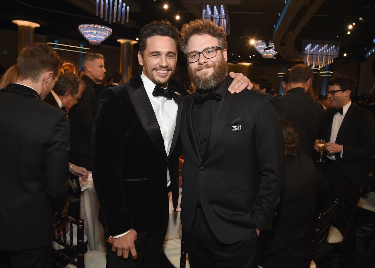 Who has the higher net worth, James Franco or Seth Rogen 