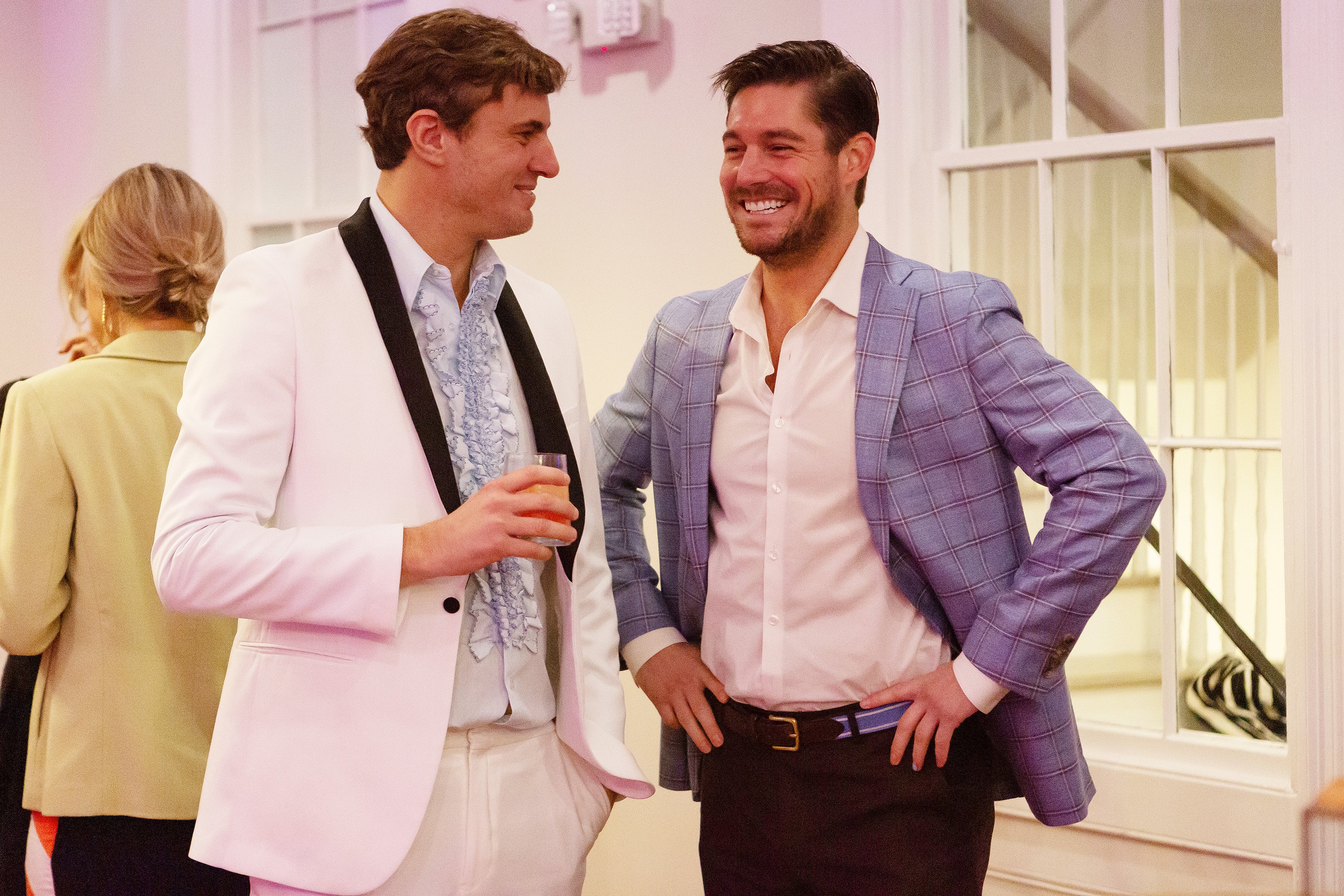 Shep Rose and Craig Conover in a season 7 scene of 'Southern Charm'