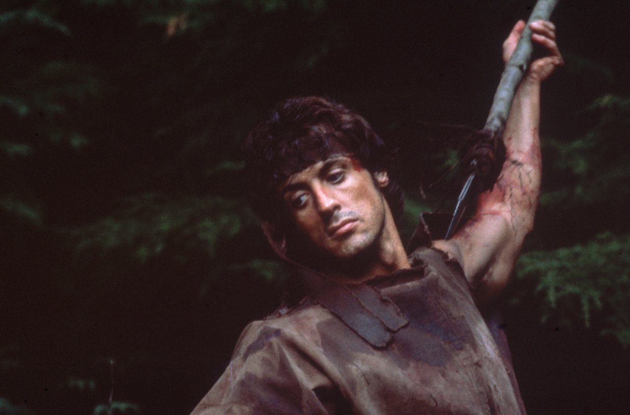 Sylvester Stallone, star of Rocky and Rambo films 