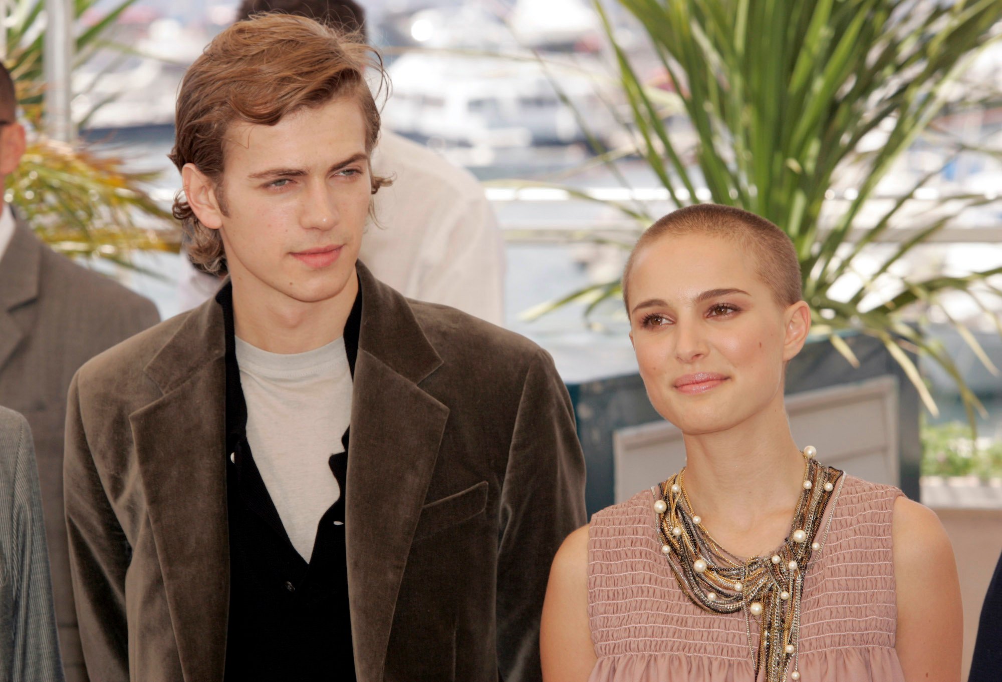 Hayden Christensen and Natalie Portman