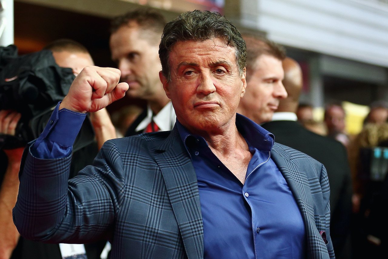 Sylvester Stallone at the premiere of 'The Expendables 3'