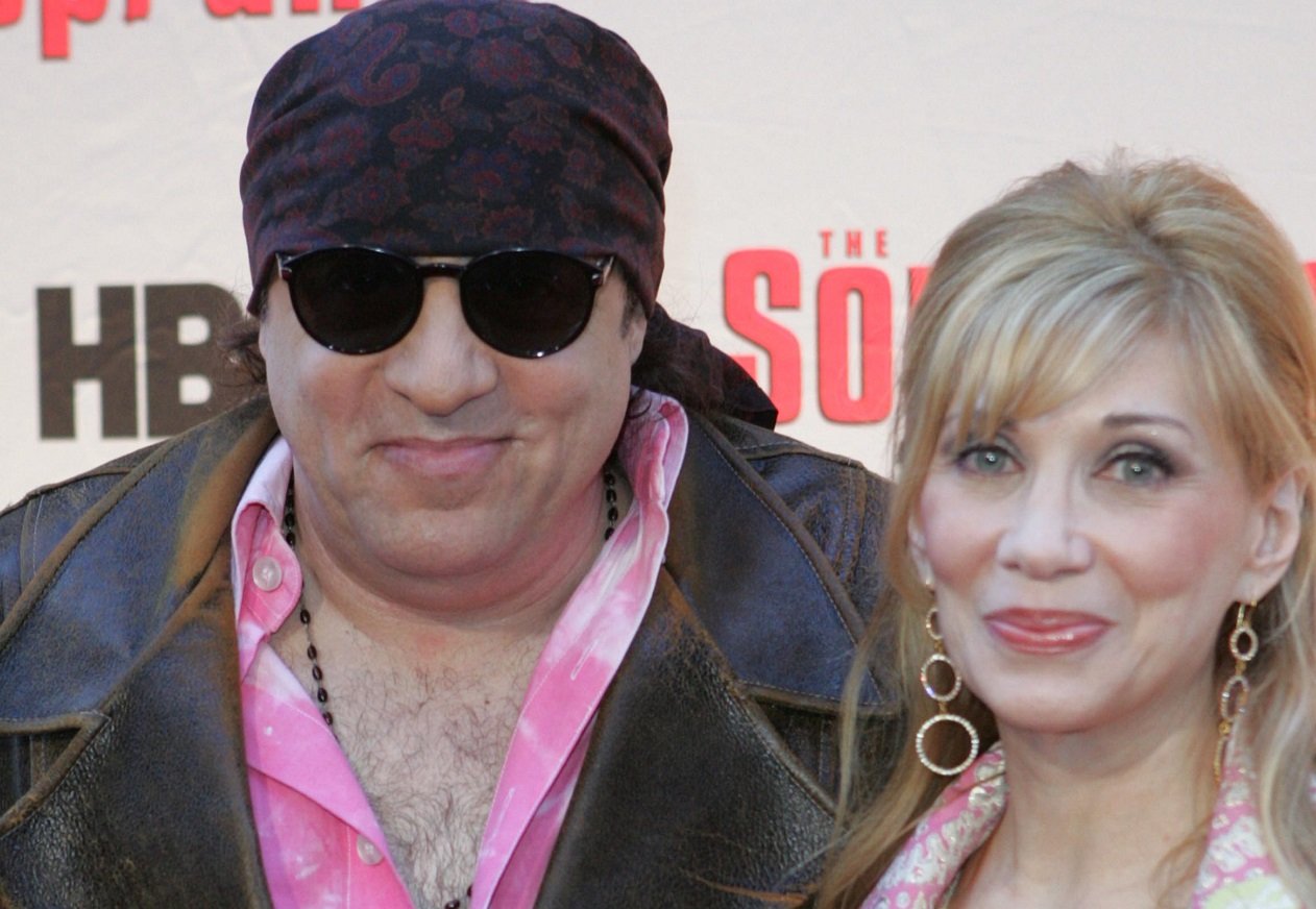 Steve and Maureen Van Zandt at a 'Sopranos' premiere