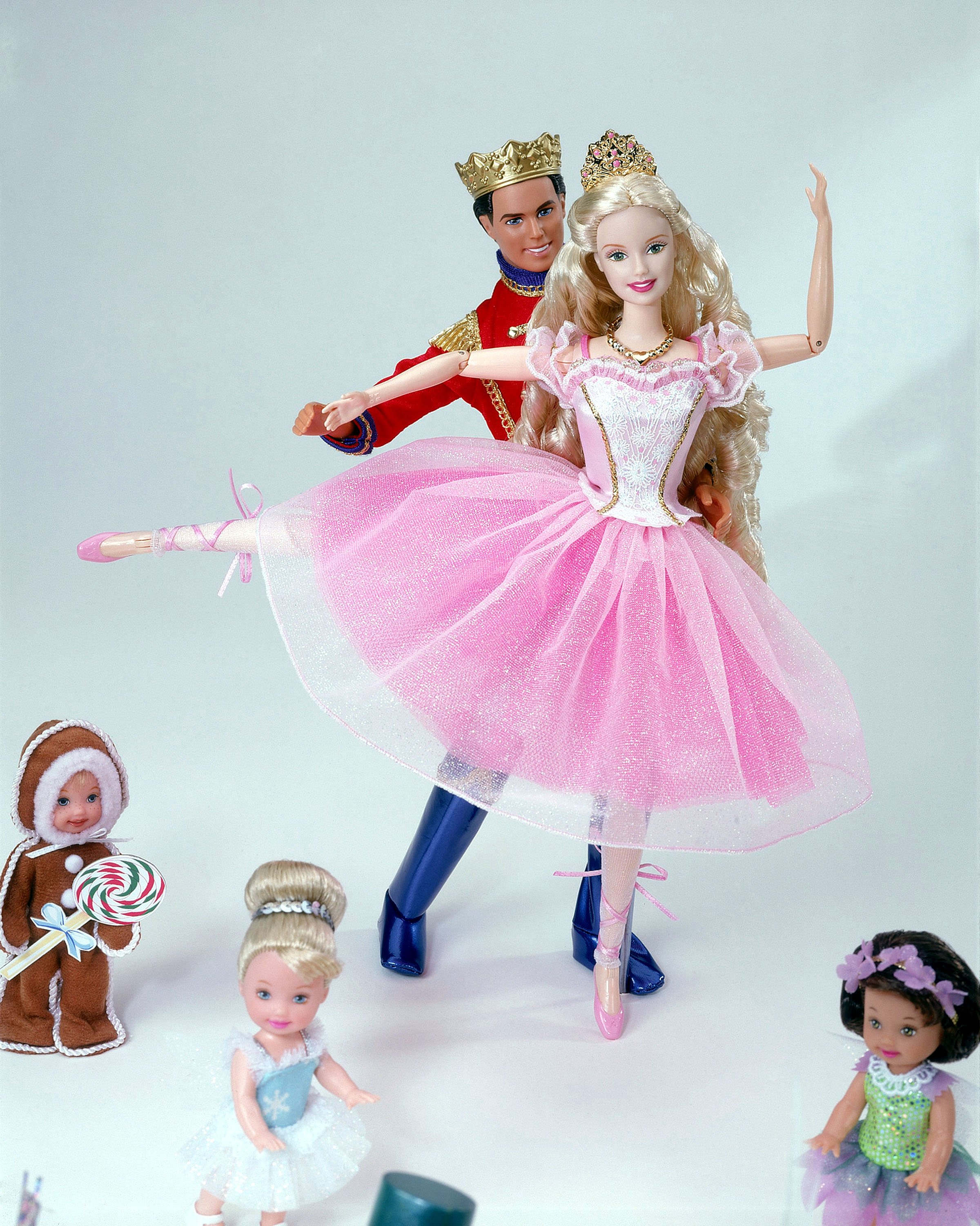 Mattel's The World of Barbie in the Nutcracker doll is on display