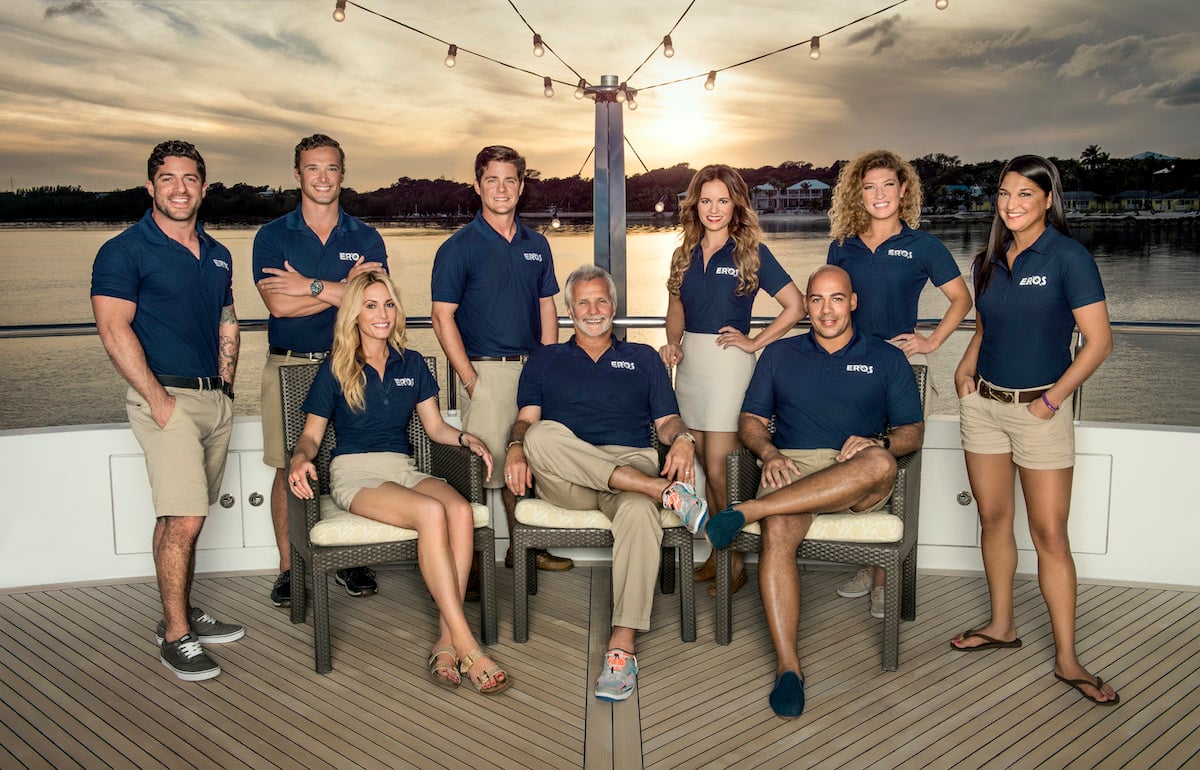 Below Deck Season 3 cast photo: Don Abenante, Emil Kotze, Kate Chastain, Eddie Lucas, Lee Rosbach, Amy Johnson, Leon Walker, Raquel Bartlow, Connie Arias