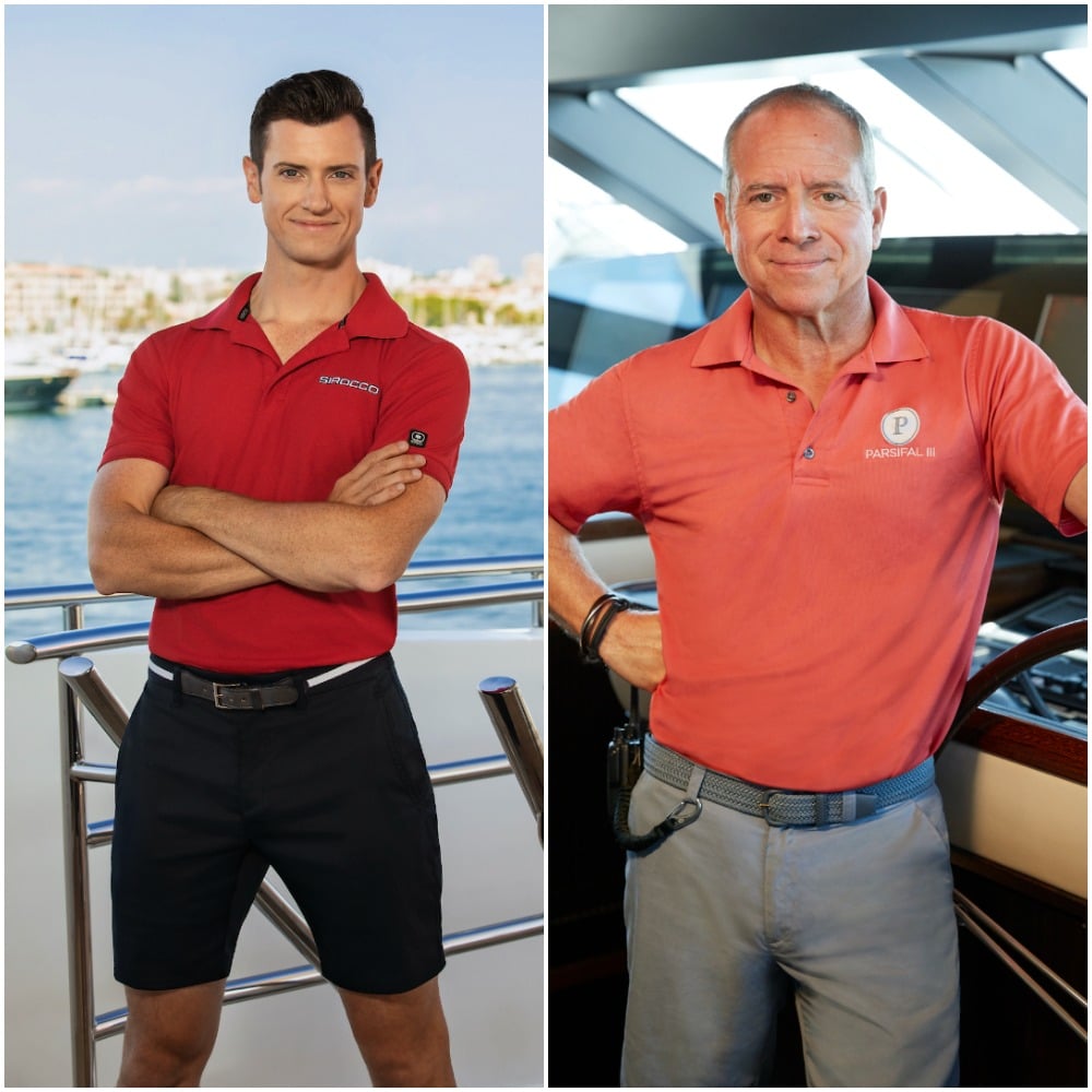 Colin Macy-O'Toole from Below Deck Mediterranean and Captain Glenn Shephard from Below Deck Sailing Yacht