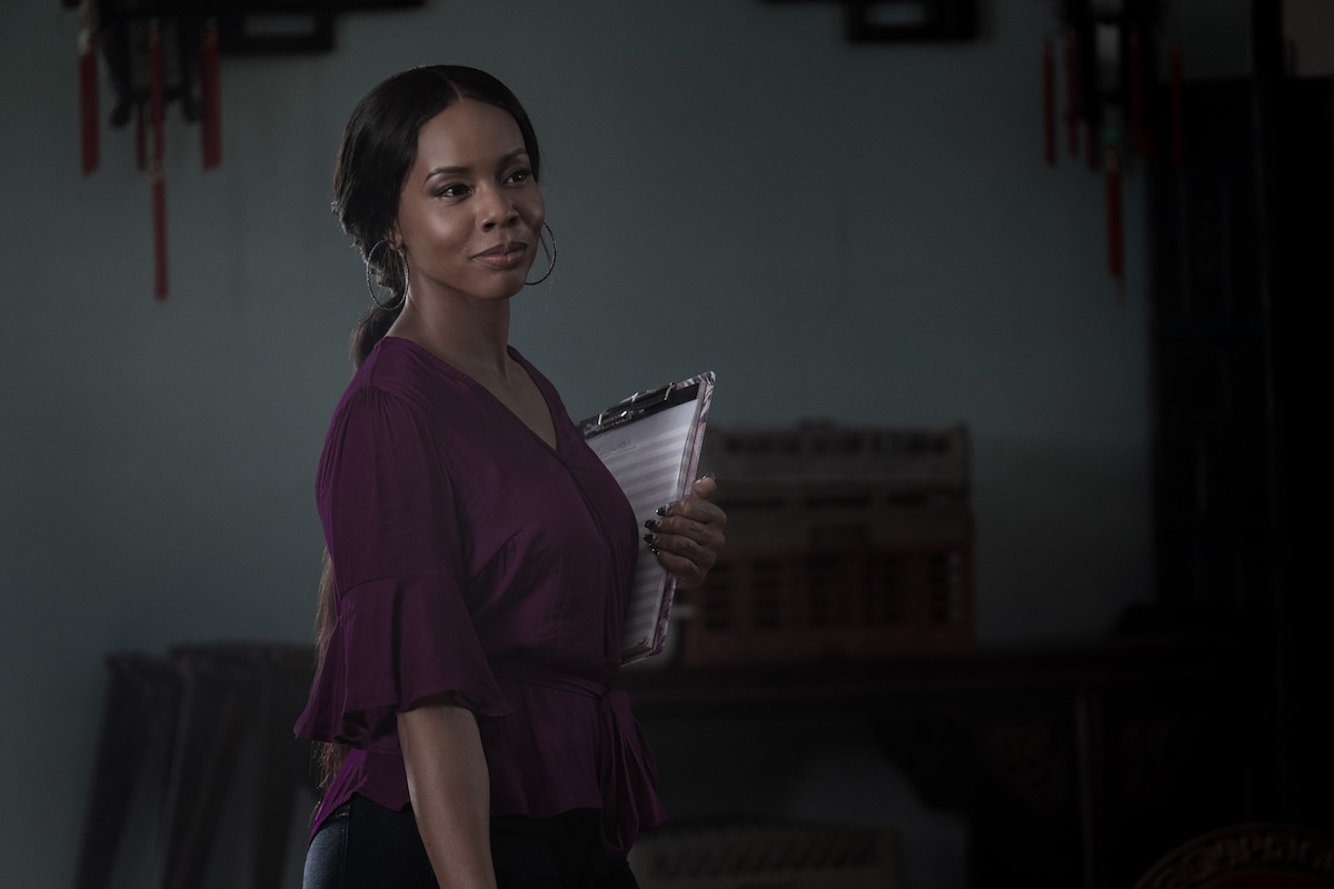 Brandee Evans as Mercedes in 'P-Valley'