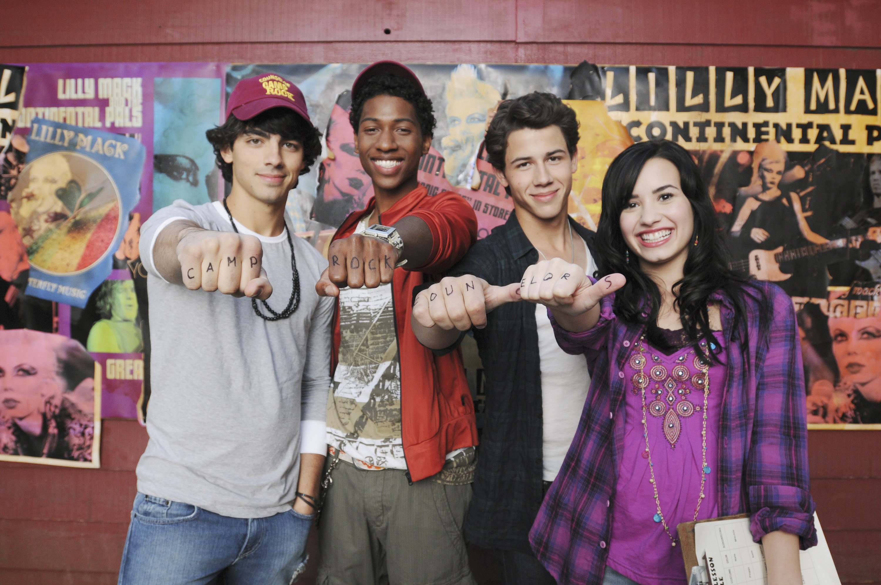 'Camp Rock 2: The Final Jam' starring Demi Lovato and the Jonas Brothers