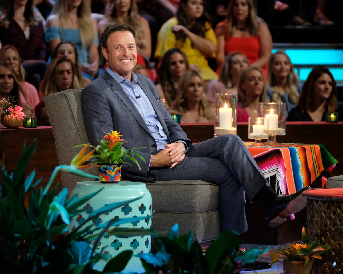 Chris Harrison smiling