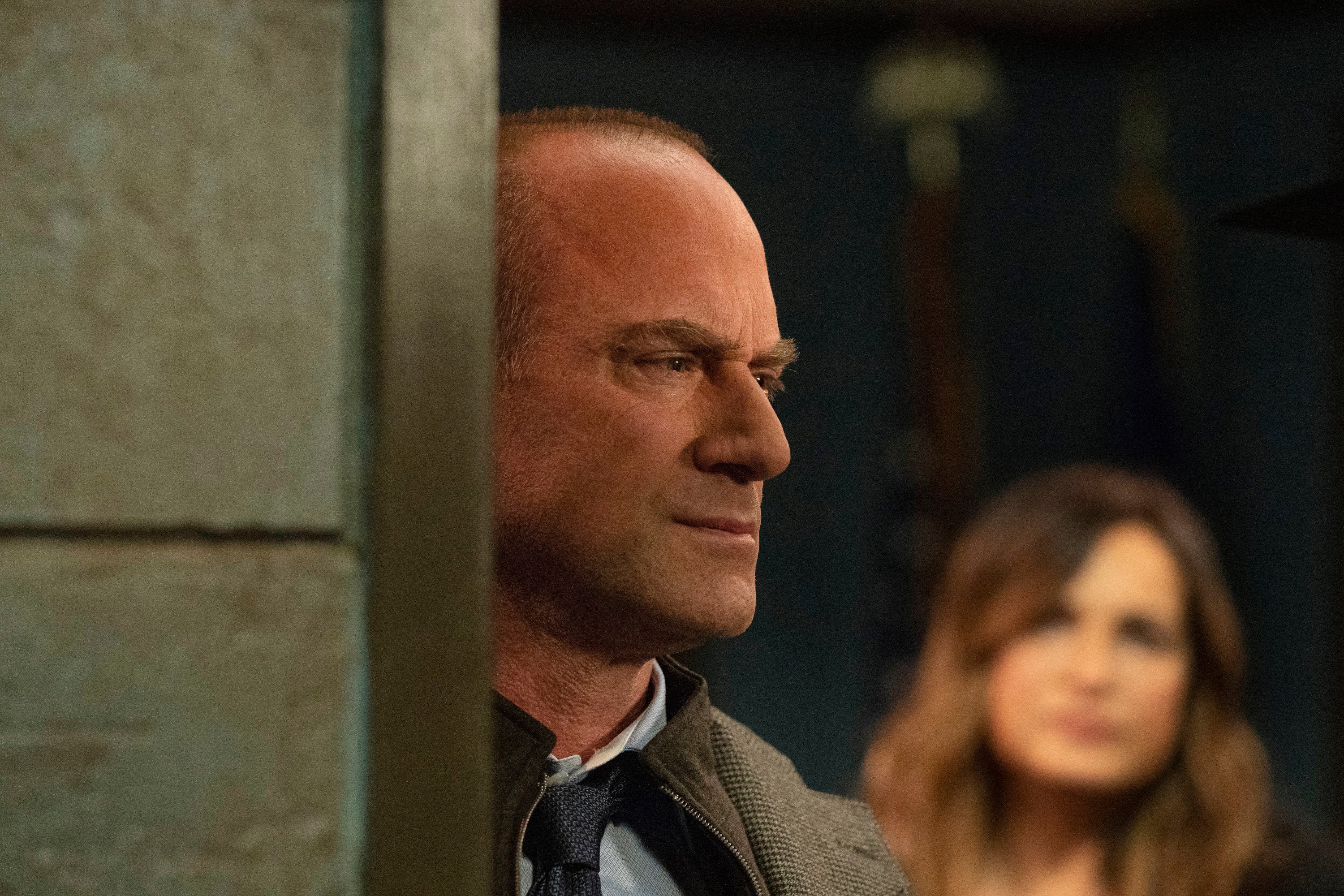 Christopher Meloni and Mariska Hargitay together in a scene from 'Law & Order: SVU.'