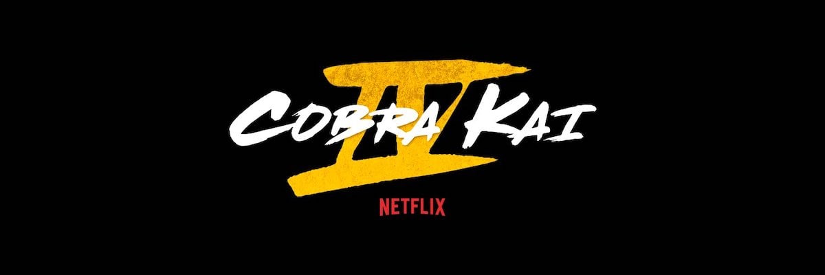 The official logo for Netflix's 'Cobra Kai' Season 4