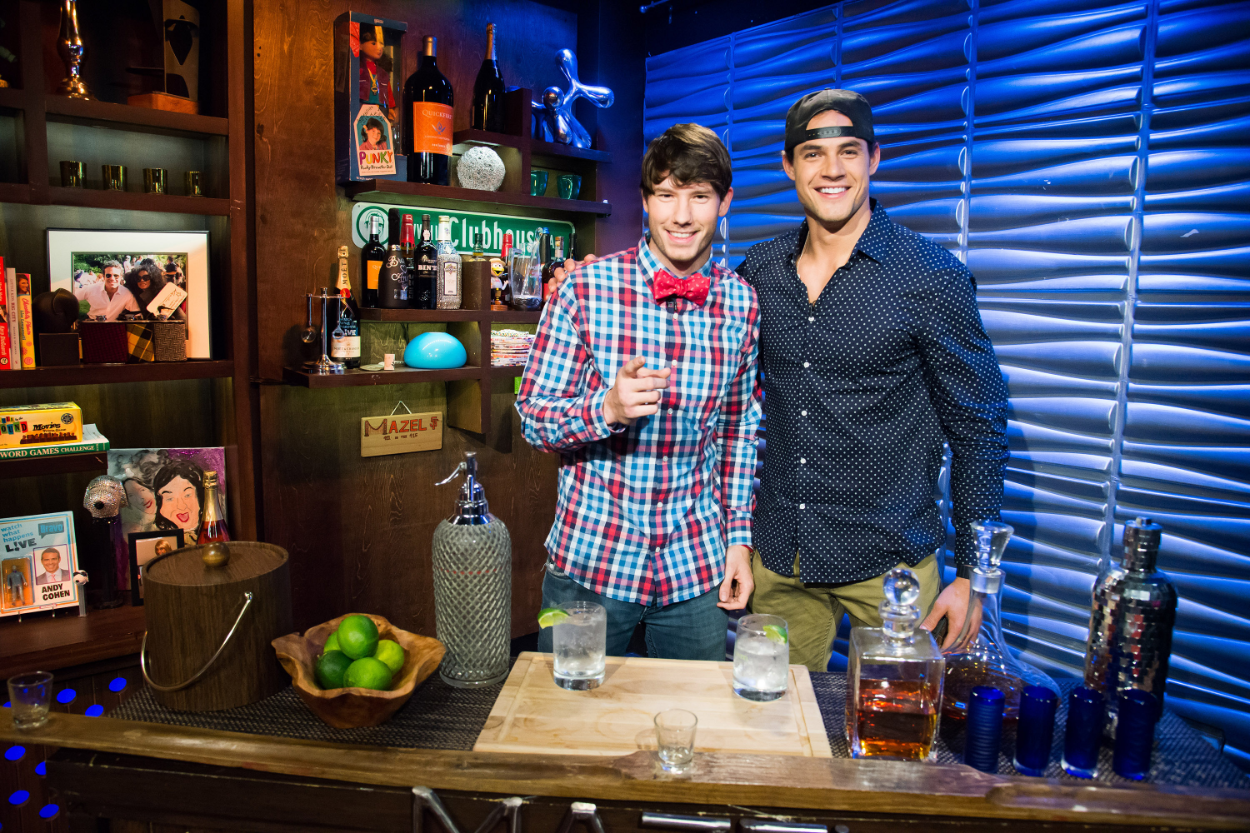 'Watch What Happens Live with Andy Cohen' -- Pictured (l-r): Dustin Zito and Zach Nichols