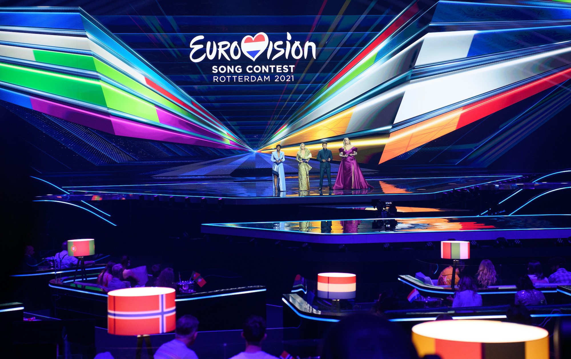 Eurovision 2021 stage