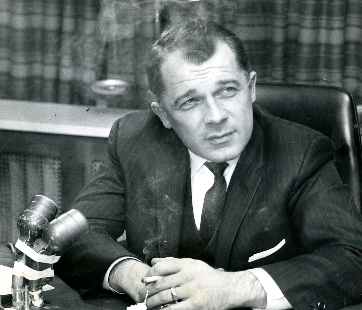 Attorney F. Lee Bailey, who represents Albert DeSalvo, the self-confessed Boston Strangler in 1967
