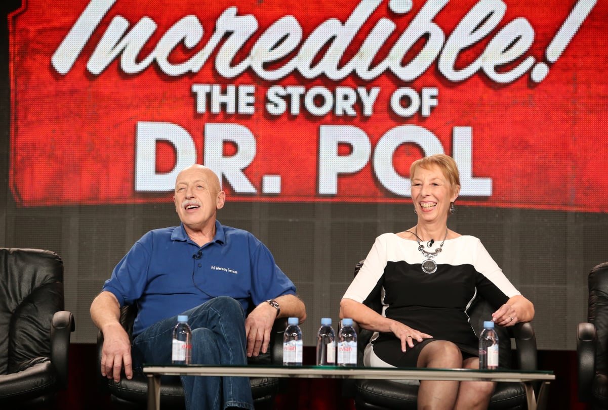 'The Incredible Dr. Pol's Dr. Jan Pol and his wife Diane Pol