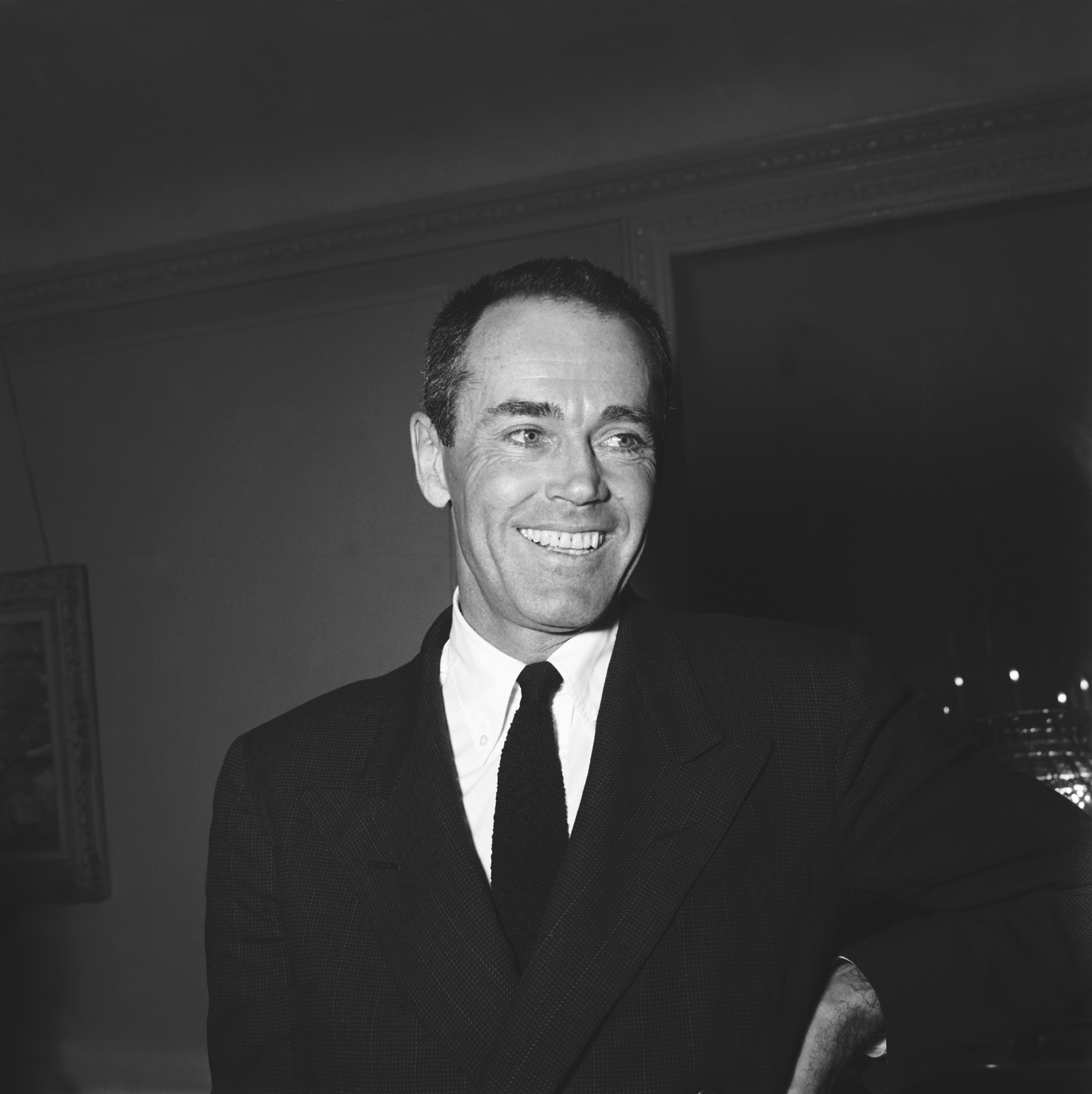 A portrait of actor Henry Fonda