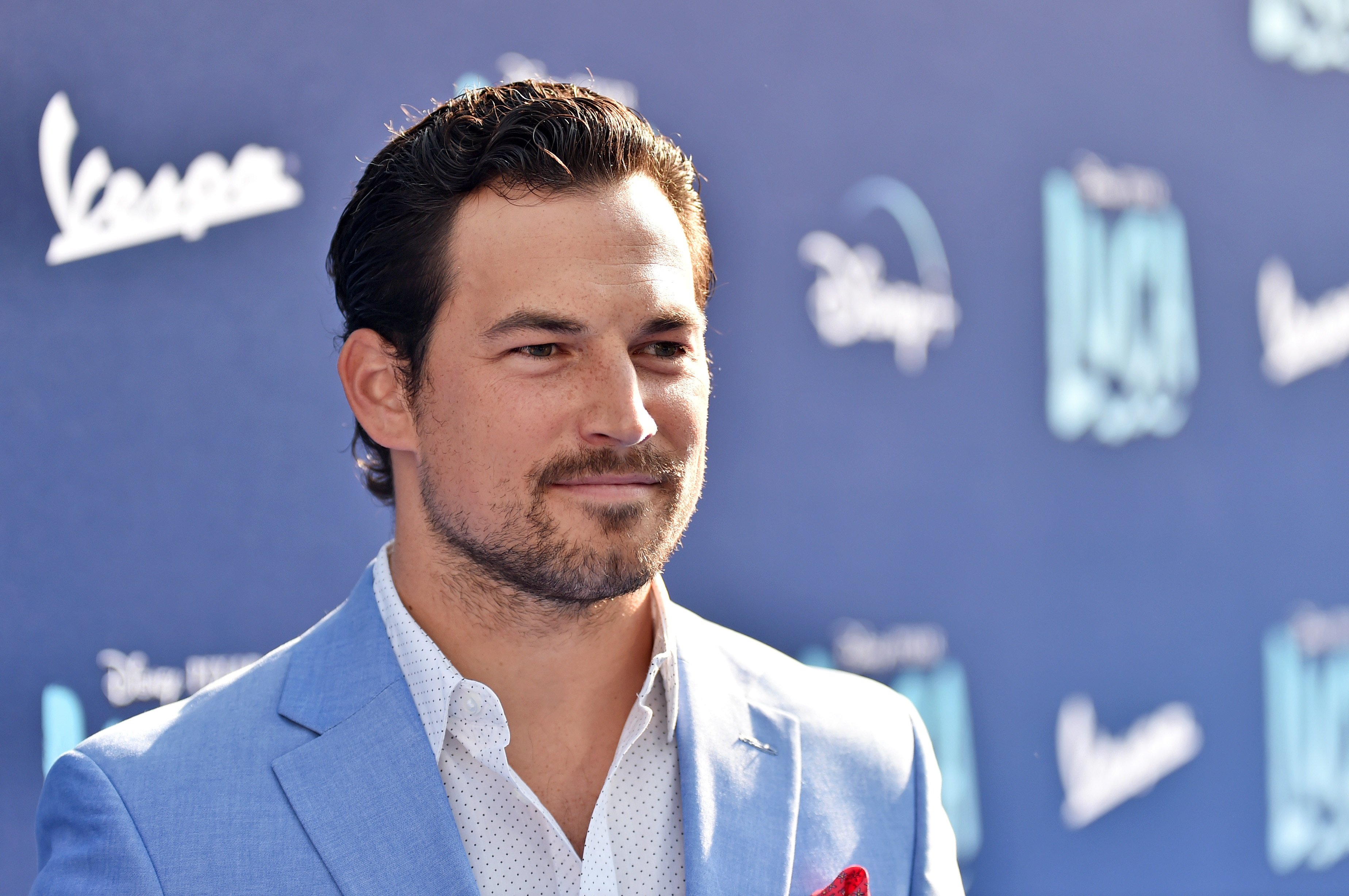 Giacomo Gianniotti arrived at the Luca Movie Premiere