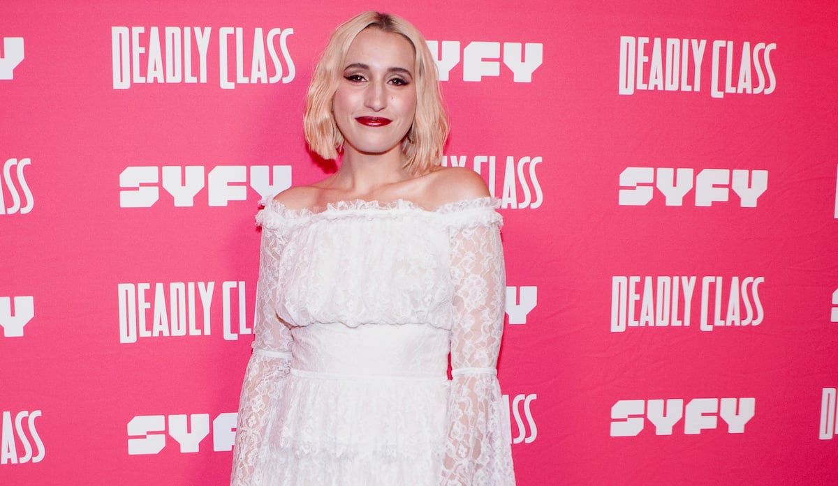 Harley Quinn Smith attends the premiere week screening of SYFY's "Deadly Class", hosted by Kevin Smith, at The Wilshire Ebell Theatre on January 14, 2019 in Los Angeles, California.