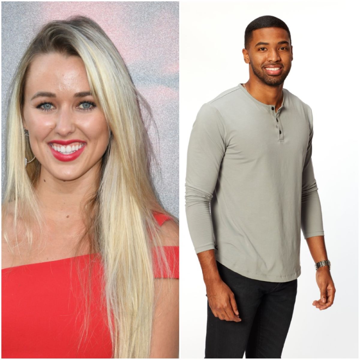 Side by side portraits of potential 'Bachelor in Paradise' cast members Heather Martin and Ivan Hall