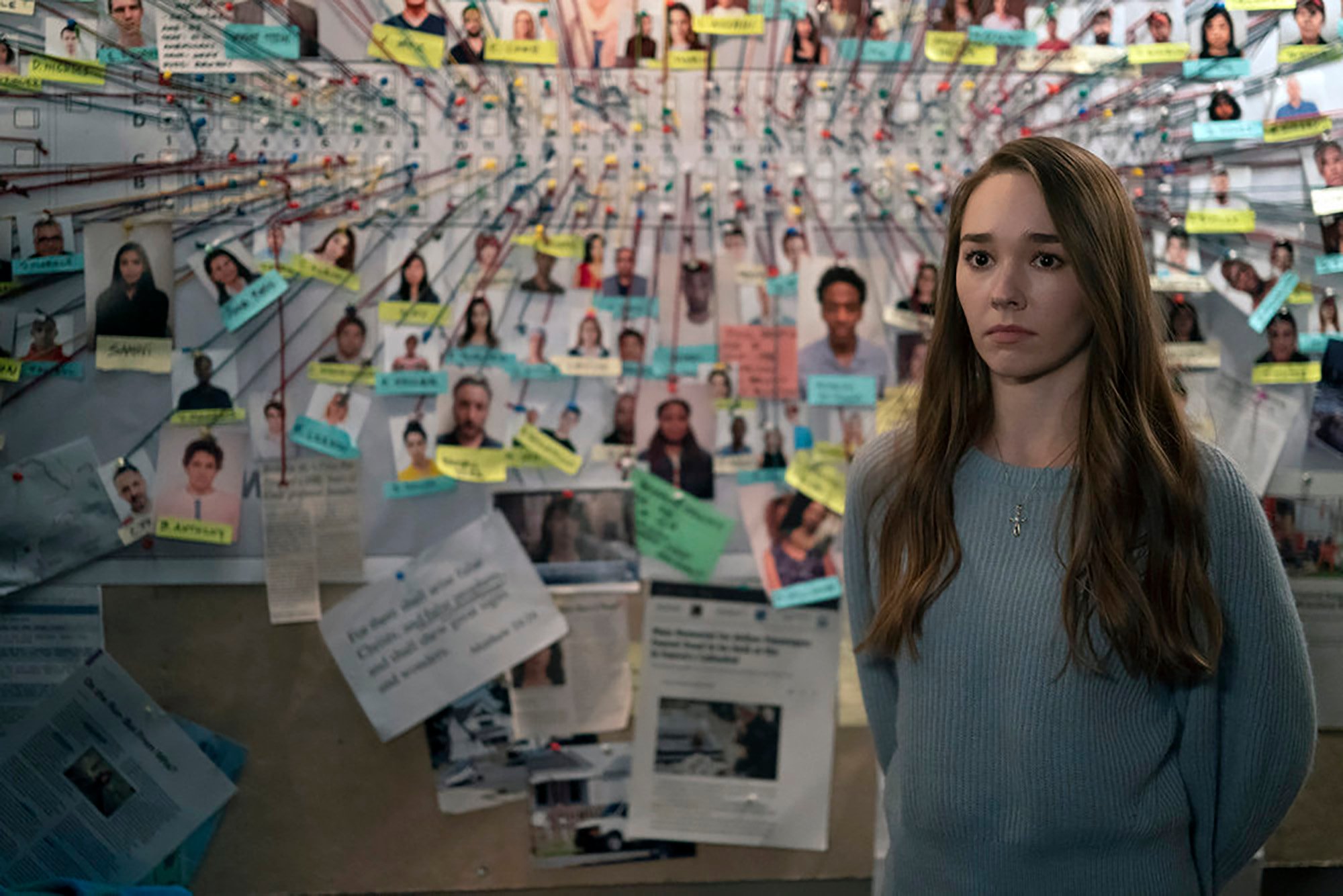 Holly Taylor as Angelina in 'Manifest' Season 3