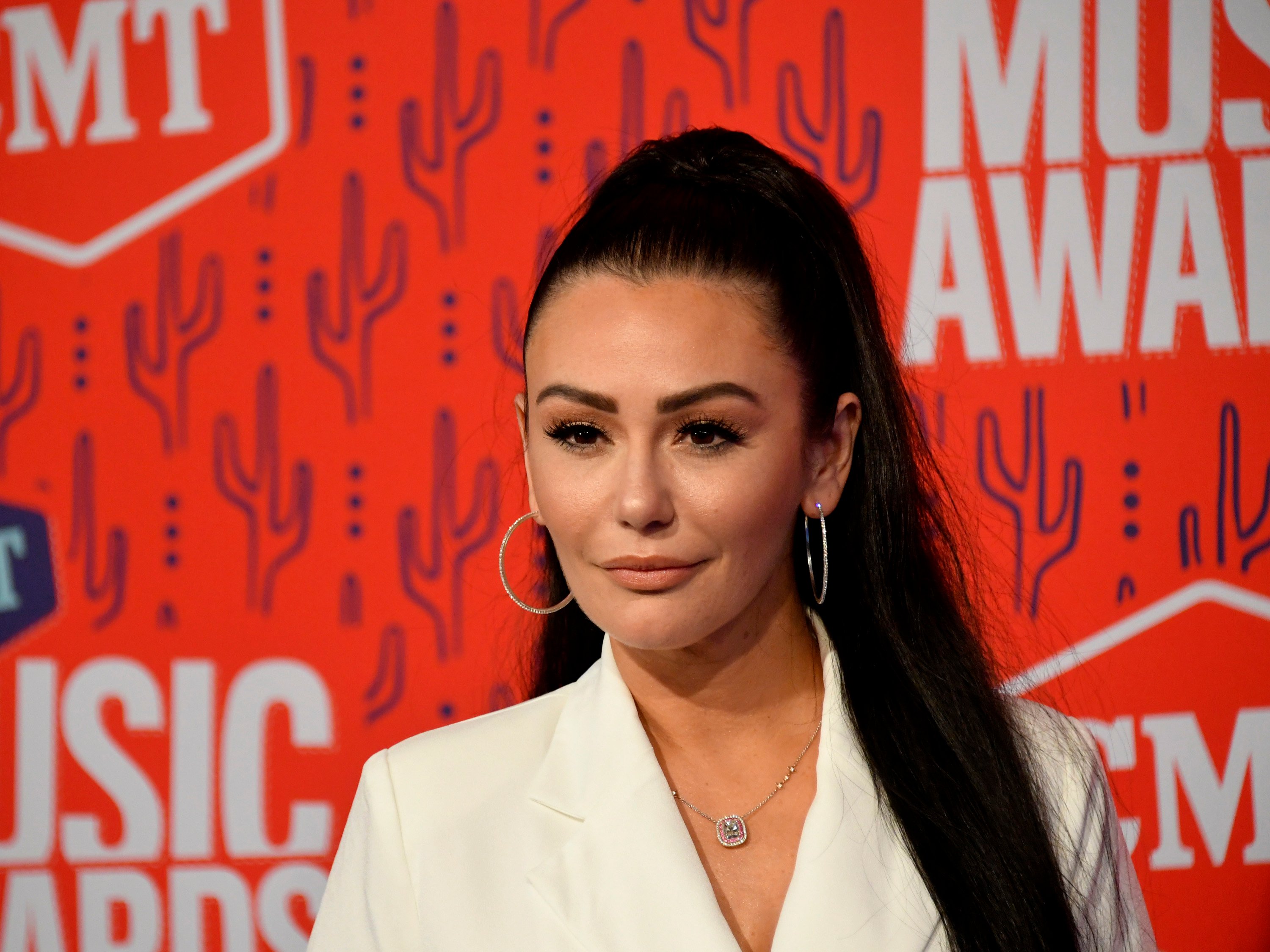 'Jersey Shore: Family Vacation' star Jenni 'JWoww' Farley poses for the cameras