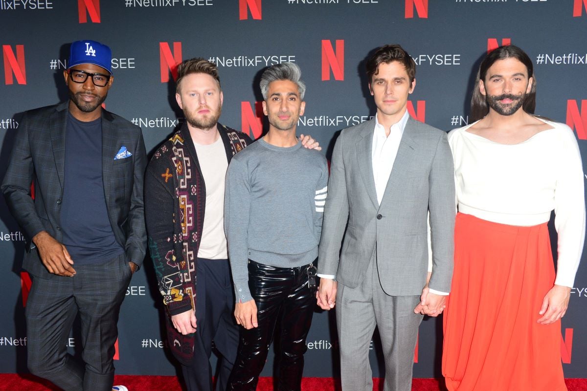 'Queer Eye' season 6 cast Karamo Brown, Bobby Berk, Tan France, Antoni Porowski and Jonathan Van Ness attend Netflix event