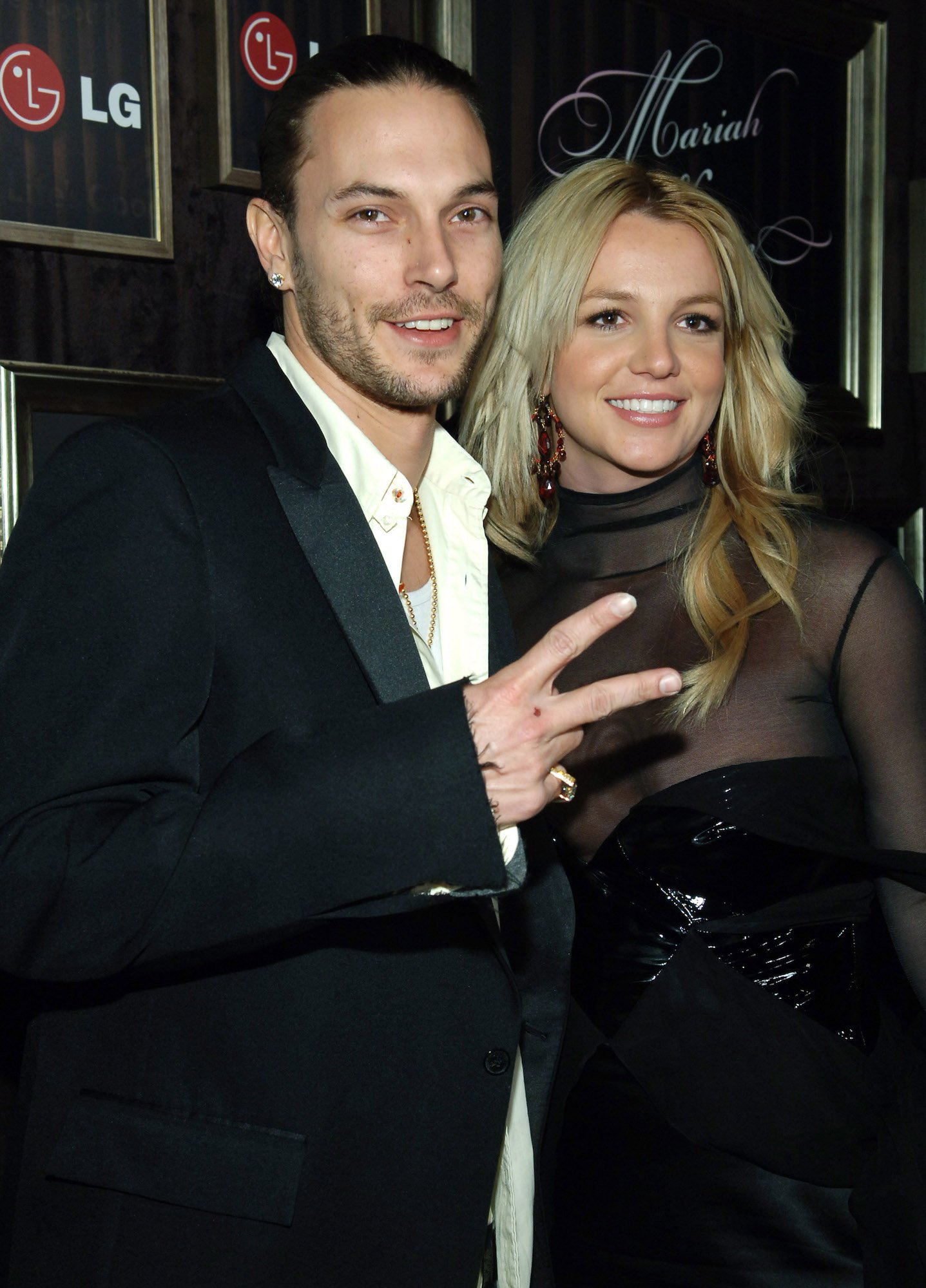 Kevin Federline and Britney Spears