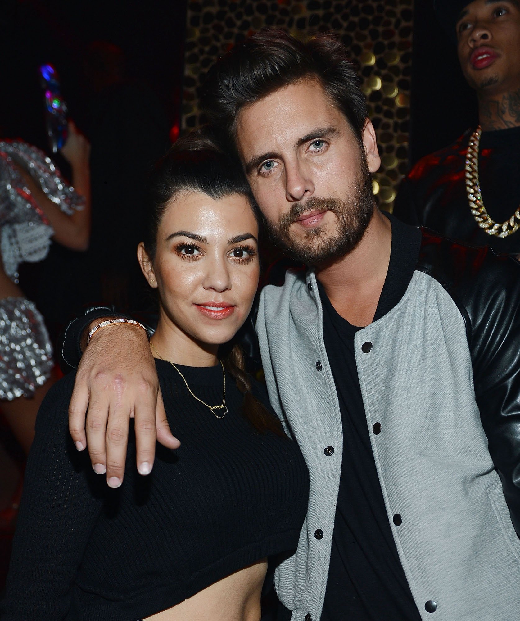 Kourtney Kardashian and Scott Disick